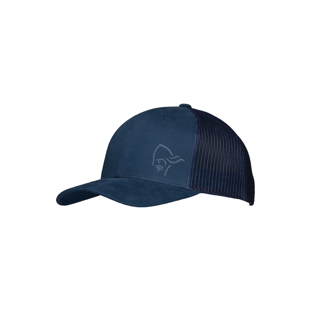 Norrona Unisex Mesh Snap Back Trucker Hat - Breathable & Adjustable for Outdoor Activities, Hiking, and Casual Wear