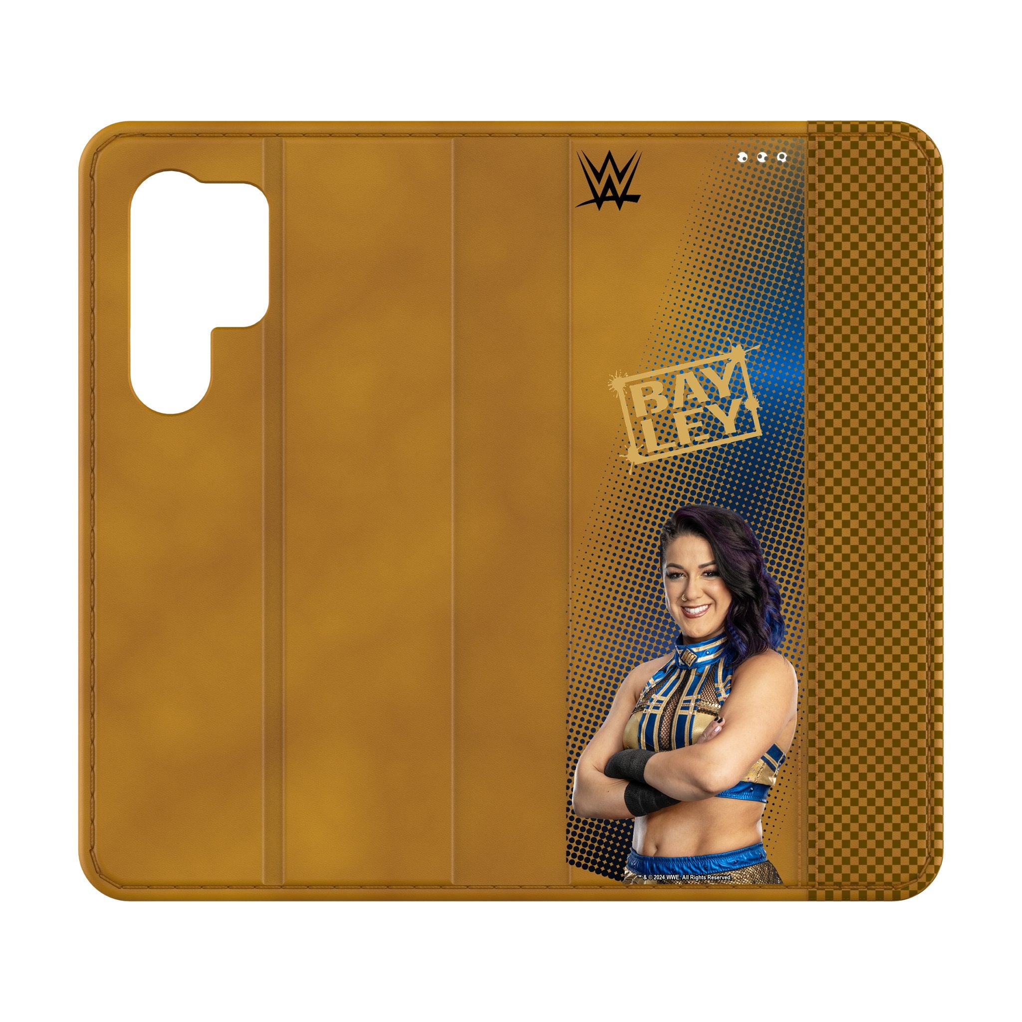 Bayley Superstar Folio Phone Case for Samsung Galaxy - Premium Protective Cover with Card Slots | Perfect for Work, Travel & Everyday Use