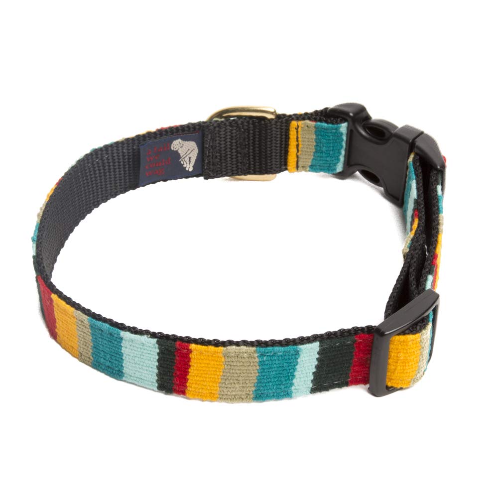 Waterproof Dog Collar for Small Dogs - Durable Nylon Pet Collar with Adjustable Buckle, Perfect for Beach & Outdoor Adventures (Catalina, X-Small) - Ideal for Swimming, Walks & Summer Activities