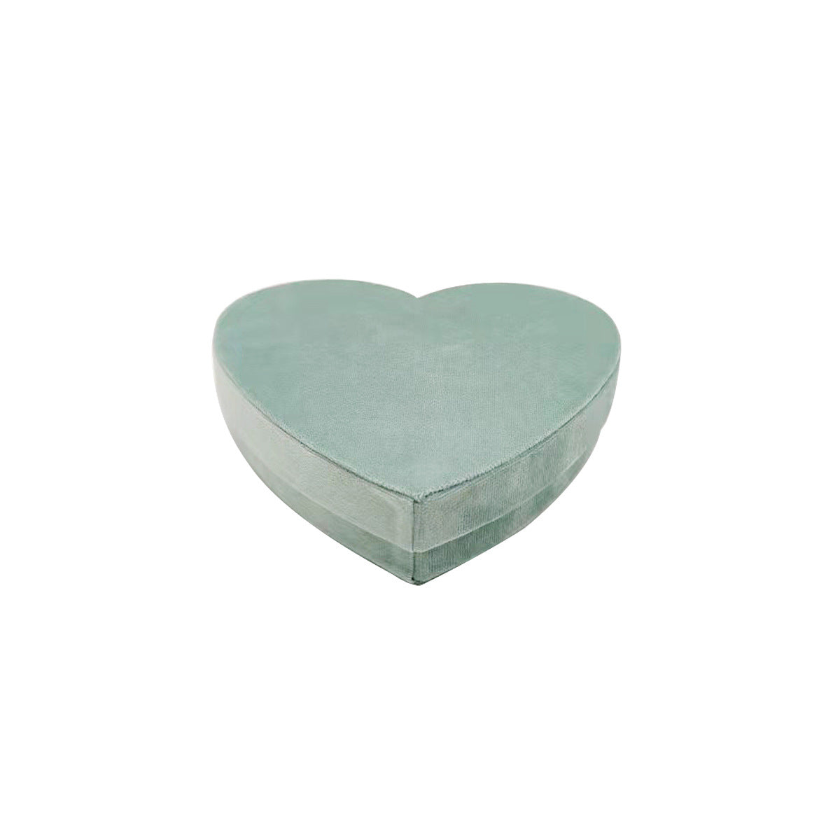 Velvet Heart-Shaped Jewelry Box for Rings, Necklaces & Earrings - Perfect for Valentine's Day Gifts, Wedding Proposals & Romantic Surprises