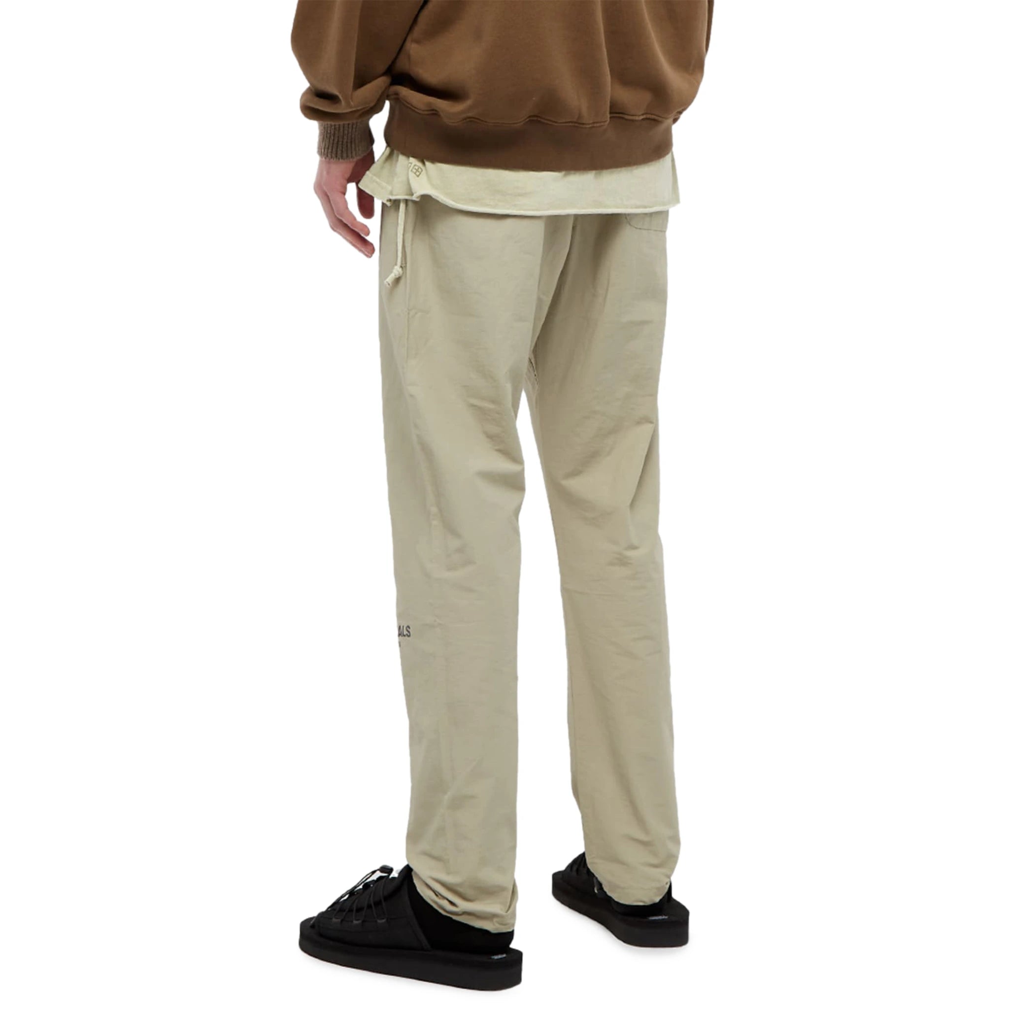 Fear of God Essentials Pistachio Track Pants for Men - Comfortable Casual Joggers with Elastic Waistband - Perfect for Lounge, Gym, and Streetwear Outfits