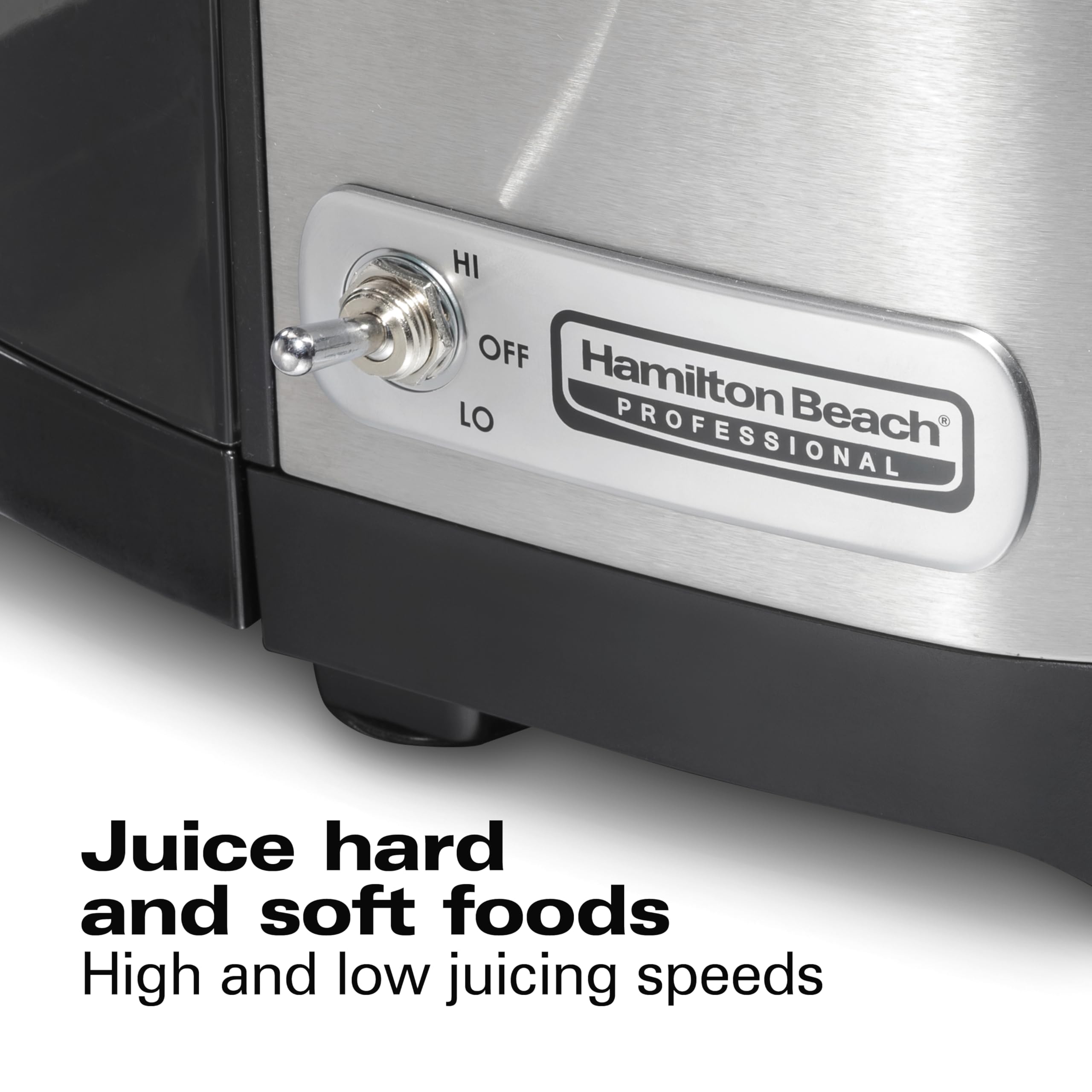 Hamilton Beach Professional Juicer Machine - 1100W High-Power Centrifugal Extractor with 3.5