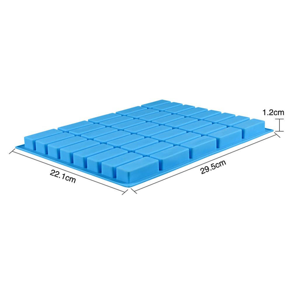 DOITOOL 40-Cube Silicone Ice Tray with Lid - Reusable Ice Maker, Baking & Candy Mold for Chocolate, Drinks & Cocktails - Perfect for Parties, Home Bars & DIY Treats
