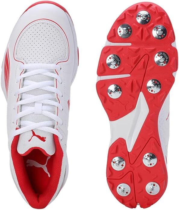 PUMA Spike 24.2 Unisex Cricket Shoes with Metal Spikes - Lightweight Performance Footwear for Cricket Matches & Training Sessions