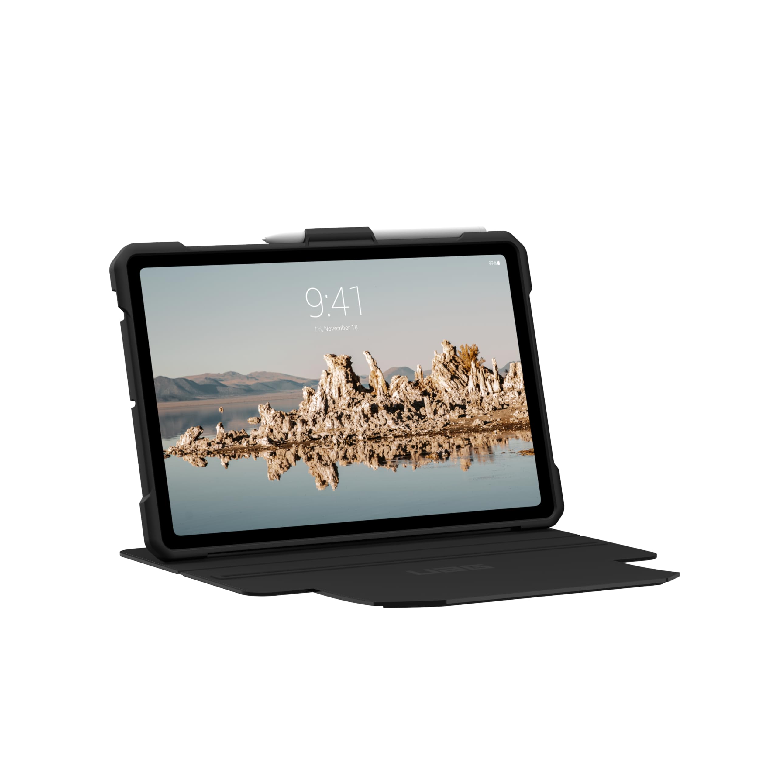UAG Metropolis SE Rugged Case for Samsung Galaxy Tab S9 FE - Military Drop-Proof Protection with Kickstand, Auto Wake/Sleep & S Pen Holder | Perfect for Work, Travel & Outdoor Use | by URBAN ARMOR GEAR