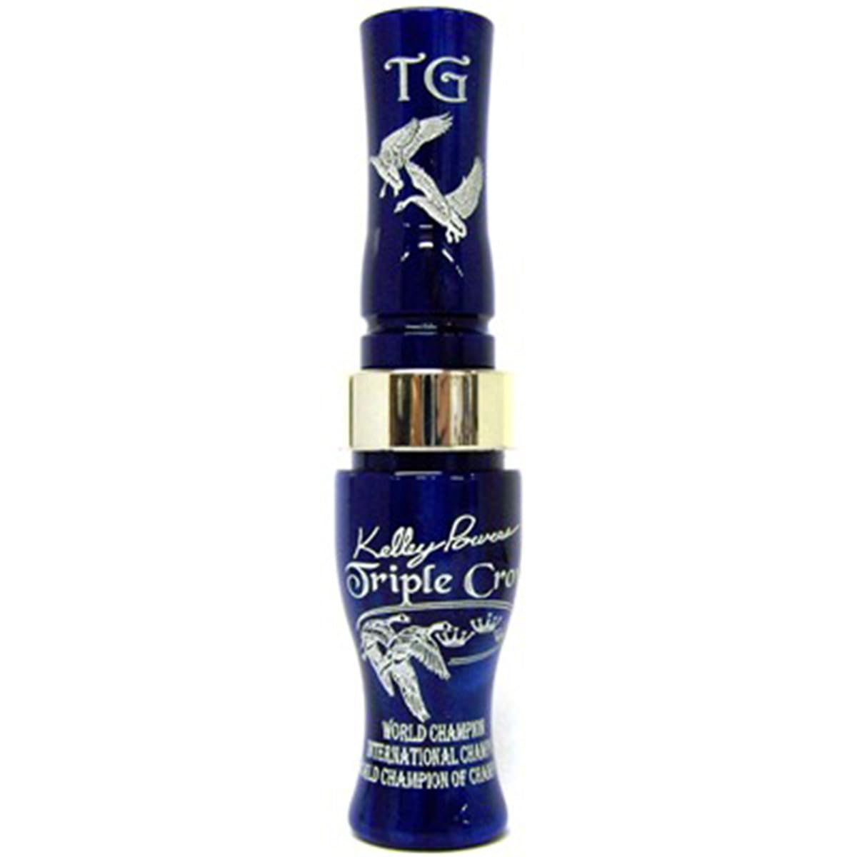 Triple Crown Goose Call - Electric Blue for Hunting & Outdoors