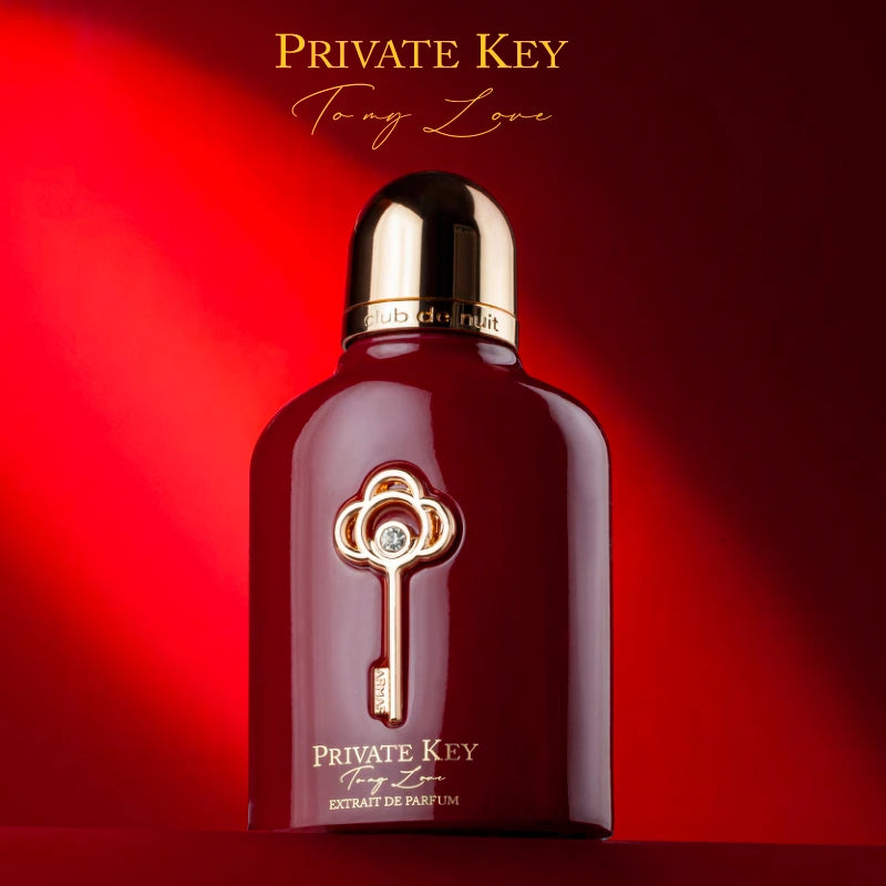Club De Nuit Private Key To My Love 3.6 oz EDP Perfume for Women - Long Lasting Floral Fragrance, Perfect for Date Night & Special Occasions
