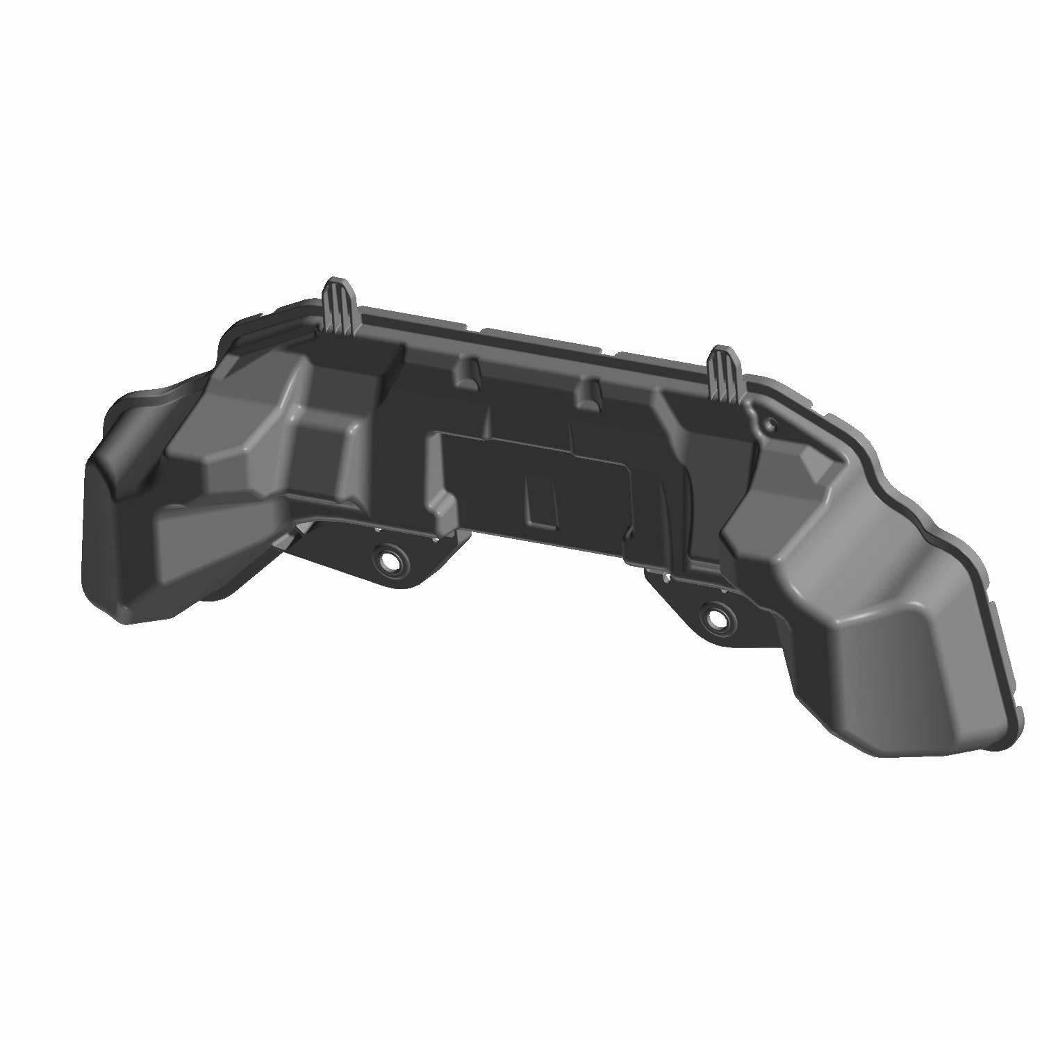 Genuine OEM Polaris ATV Front Storage Box - Gloss Black (Part 5454684-070) | Perfect for Off-Road Gear Organization & Outdoor Adventures