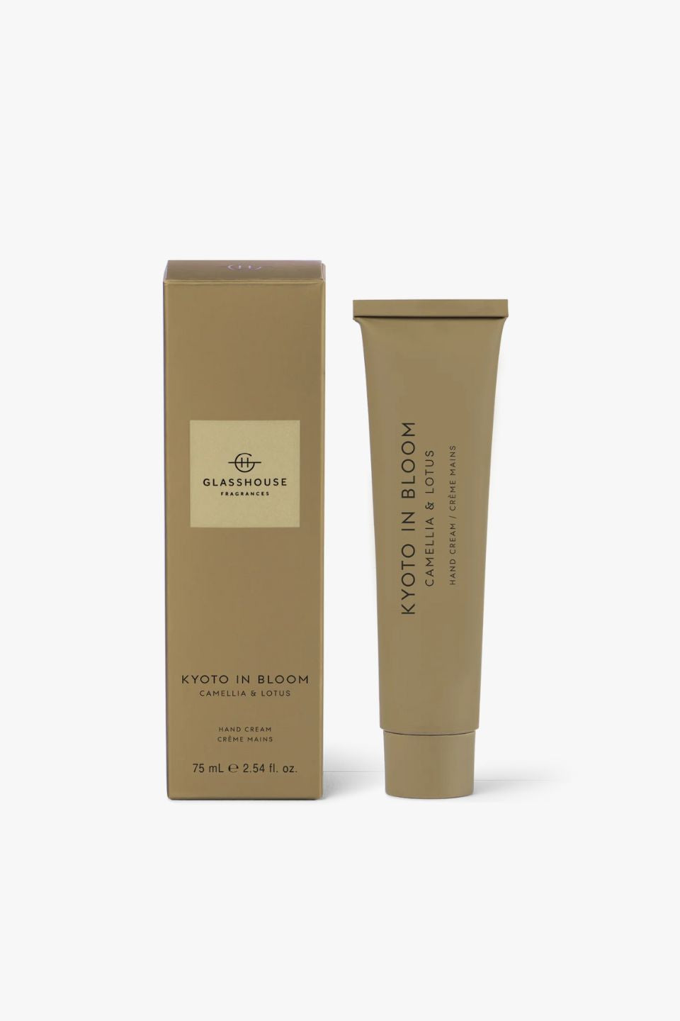 Kyoto In Bloom Hand Cream 75ml - Hydrating & Nourishing for Dry Skin - Perfect for Travel, Office & Daily Moisturizing