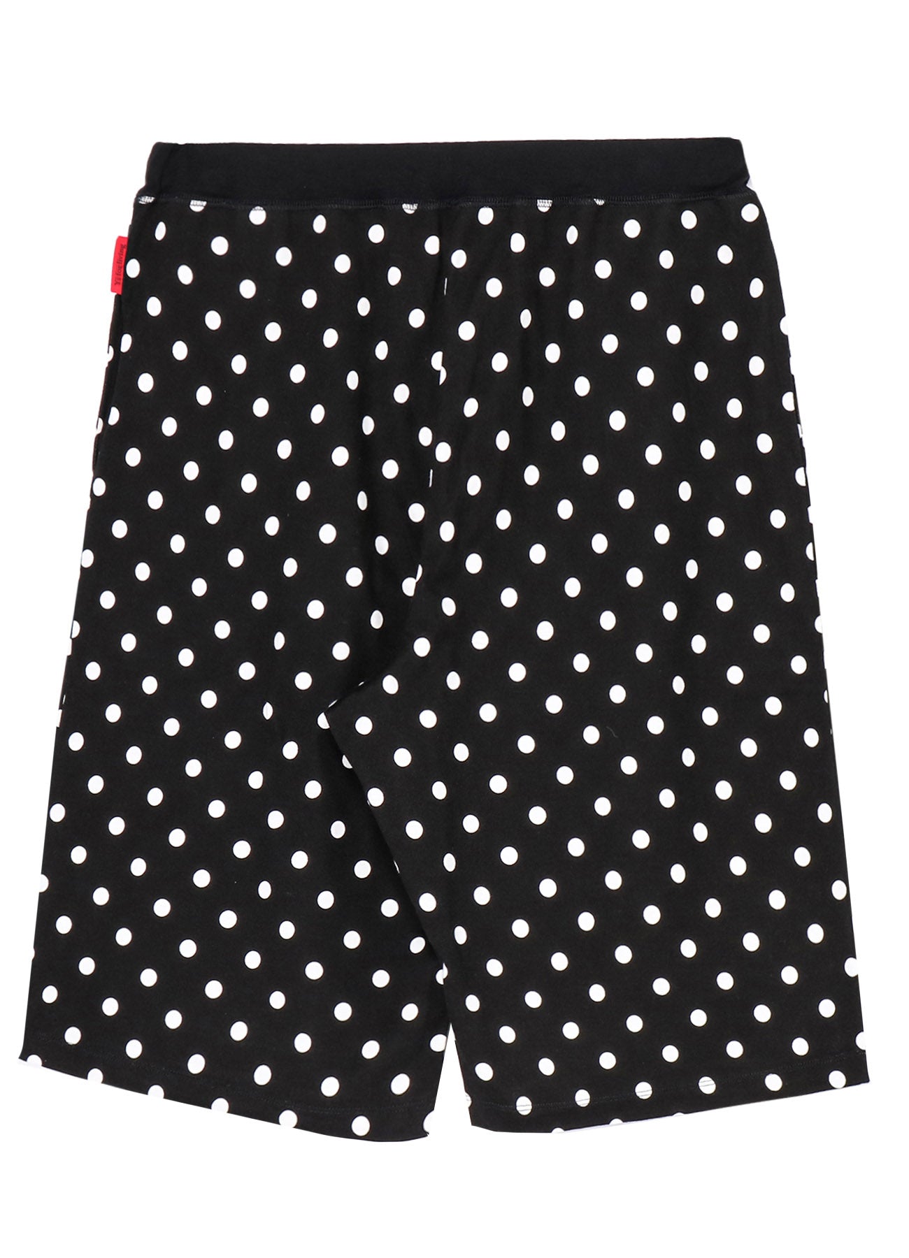 Cotton Jersey Dot Print Knee-Length Pants for Women - Comfortable Casual Lounge & Sleepwear - Perfect for Home, Travel, and Relaxation