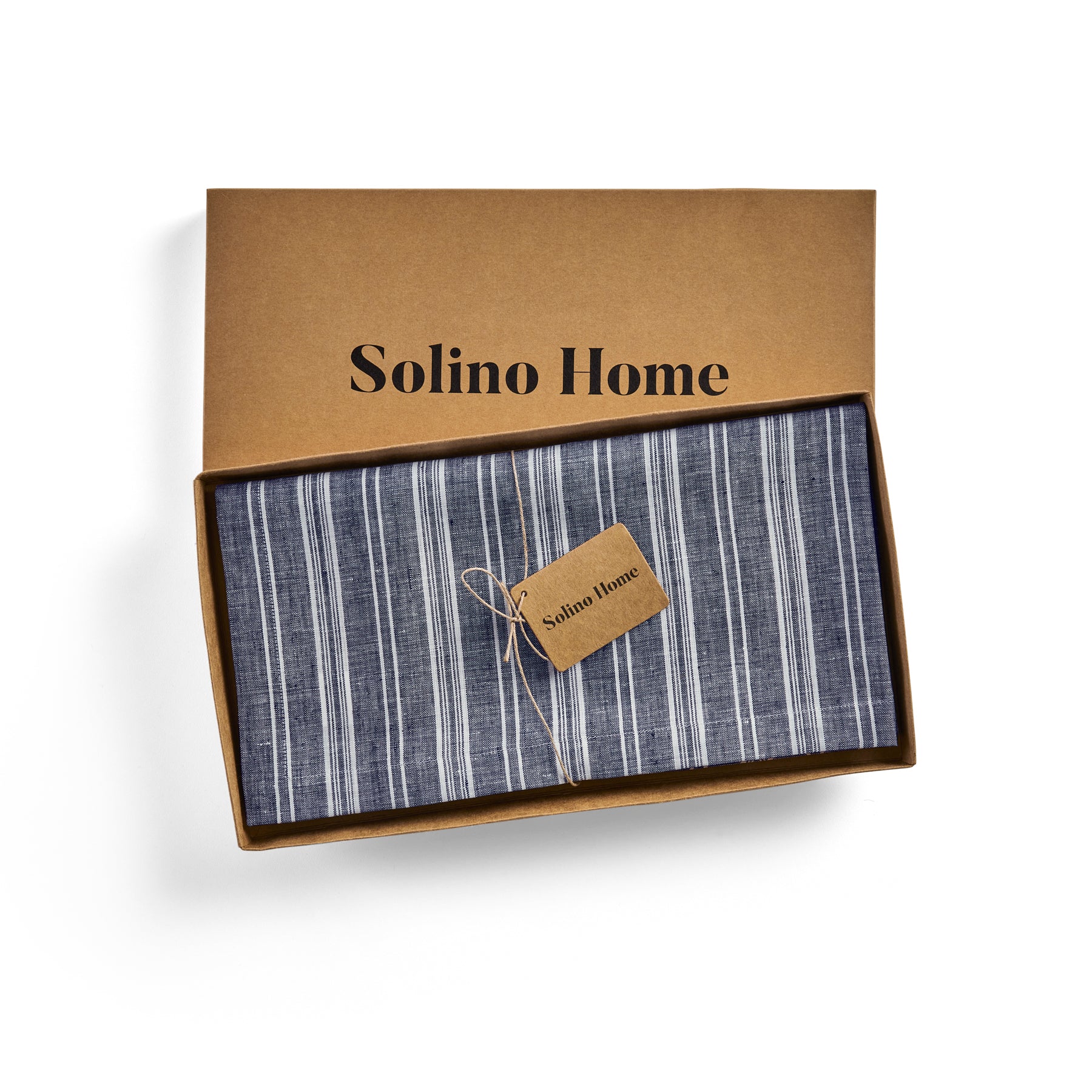 Chelsea Stripe Table Throw - Elegant Striped Table Cover for Dining & Decor - Perfect for Home, Parties & Holiday Decorations