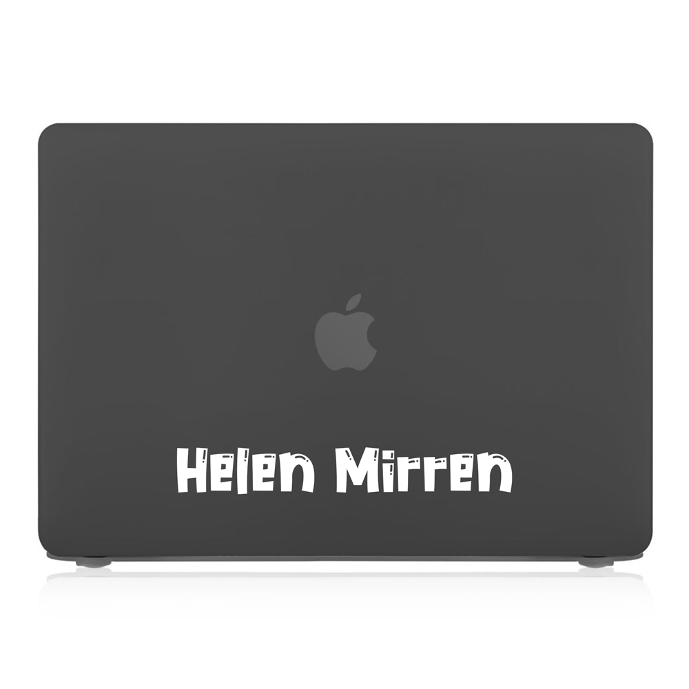 Durable MacBook Hardshell Case with Cute Signature Design - Protective Cover for MacBook Air/Pro - Perfect for School, Work & Travel