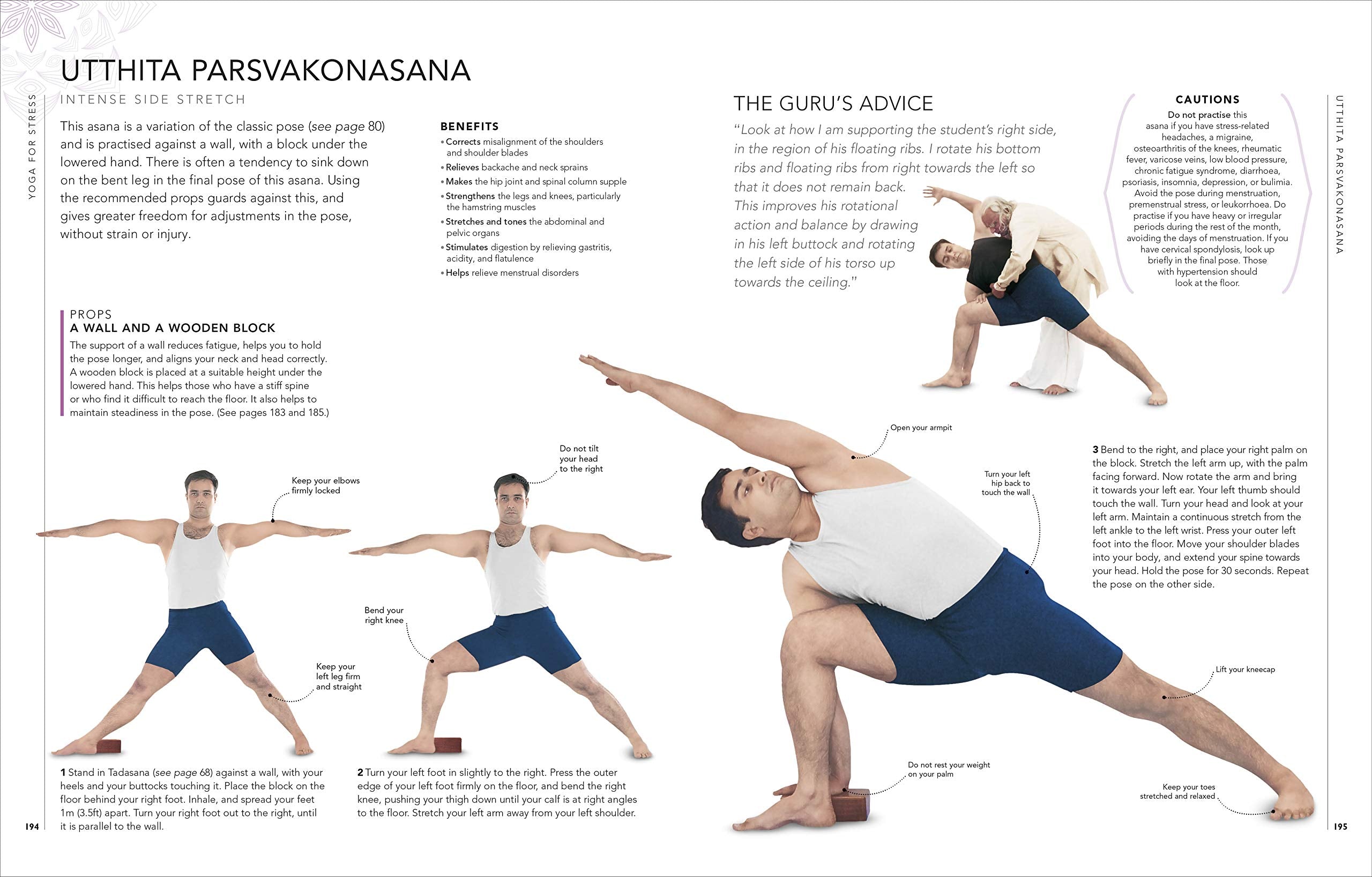 B.K.S. Iyengar Yoga: The Path to Holistic Health - Definitive Step-by-Step Guide (Hardcover) | Perfect for Home Practice, Yoga Studios & Wellness Retreats