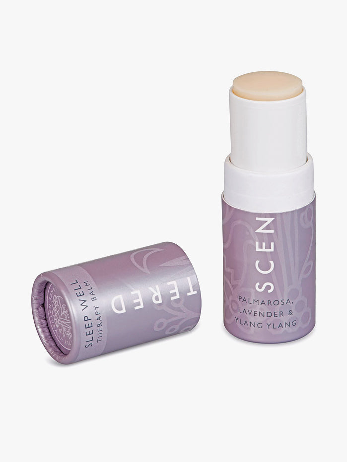 Scentered Sleep Well Therapy Balm - Natural Aromatherapy for Relaxation & Better Sleep | Perfect for Bedtime, Travel & Stress Relief