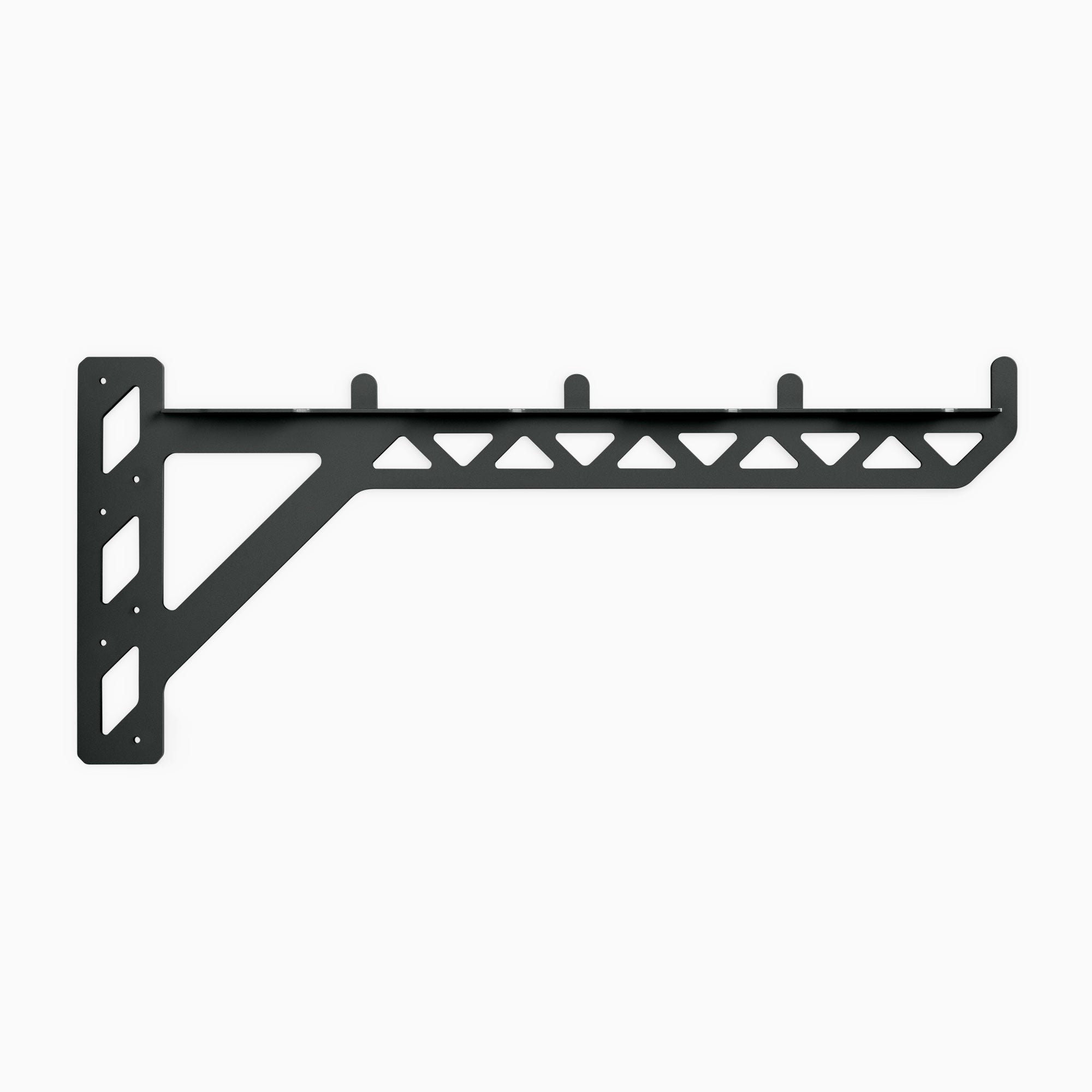 Studly 2x6 Utility Bracket - Heavy Duty Steel Construction Bracket for Shelving, Furniture & DIY Projects - Perfect for Garage Storage, Workbench Support and Home Organization