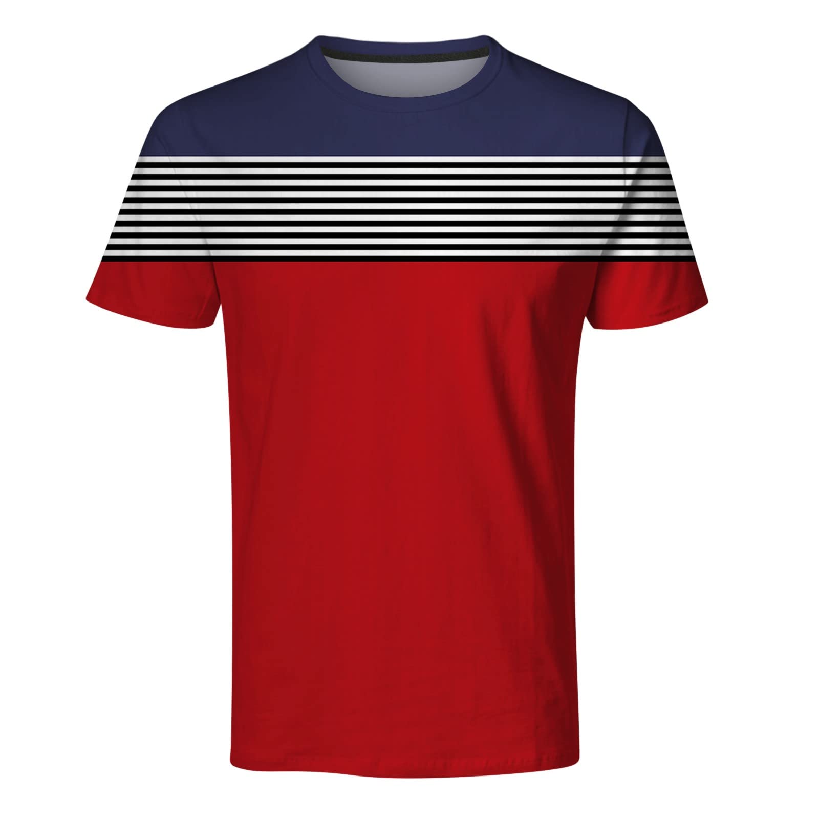 Men's Relaxed Fit Short Sleeve T-Shirt - Comfortable Casual Shirt for Everyday Wear - Perfect for Work, Gym & Weekend Outings