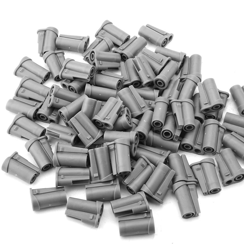 70pcs 4mm Nickel Plated Copper Banana Plugs P3005B - 1000V/10A Welding & DIY Connectors for Speaker, Amplifier & Test Equipment Assembly