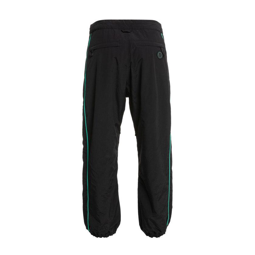 Quiksilver Snow Down Pants for Men - Black Winter Snowboard Ski Pants - Waterproof & Insulated for Cold Weather Skiing & Snowboarding