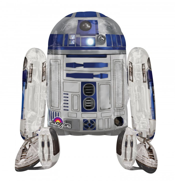 Star Wars R2D2 AirWalkers - Light-Up LED Sneakers for Kids & Adults | Cool Character Shoes for Cosplay, Halloween & Everyday Wear