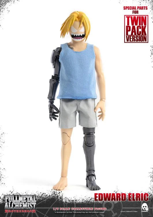 Fullmetal Alchemist: Brotherhood FigZero Edward & Alphonse Elric 1/6 Scale Action Figure Set - Anime Collectible for Display & Cosplay Props