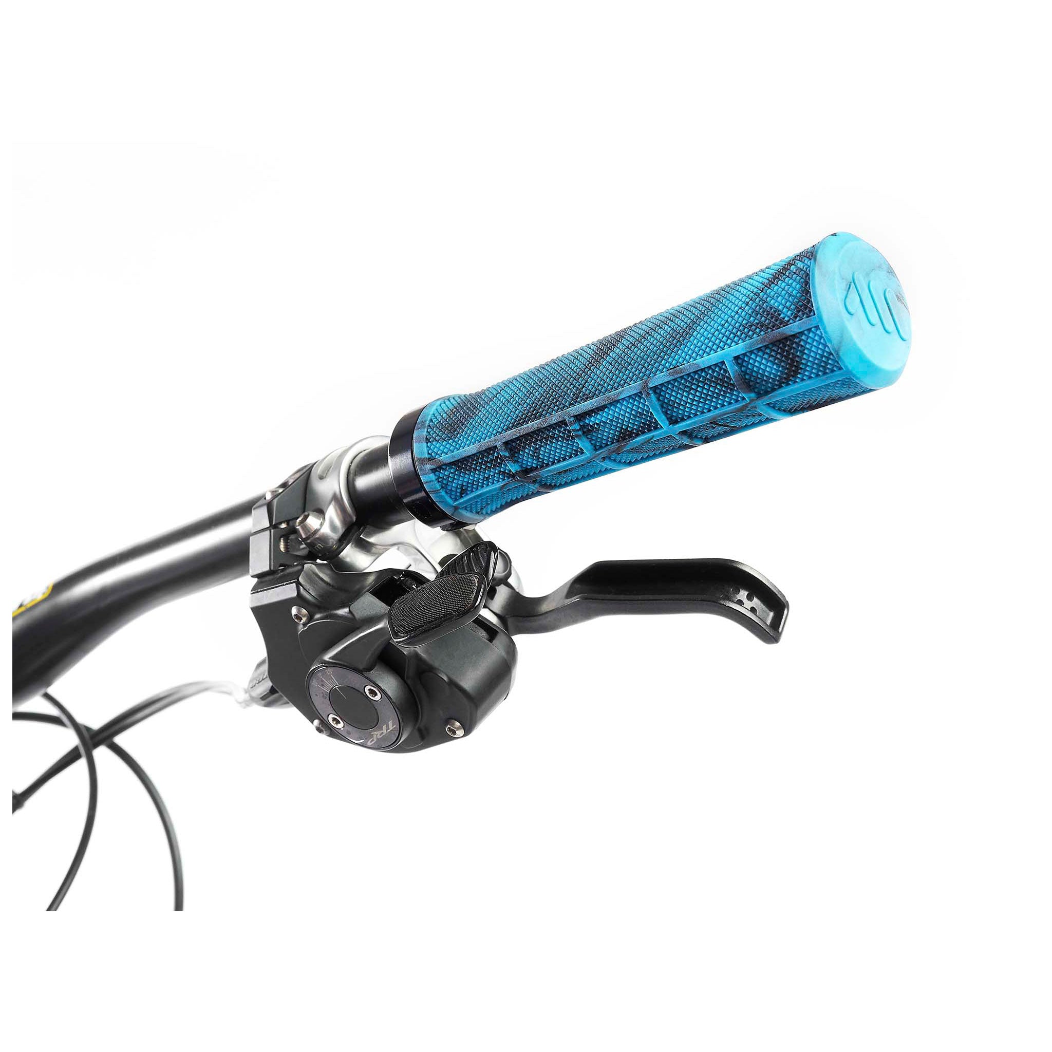 All Mountain Style BMX Bike Grips - Blue Camo Design for Comfort & Control - Perfect for BMX, Mountain Biking & Dirt Jumping