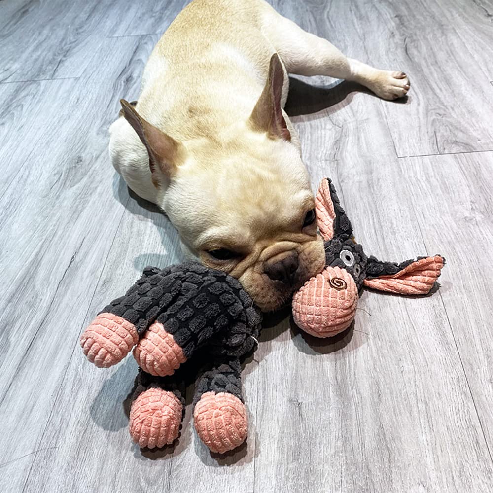 Speedy Panther Soft Squeaky Dog Toys for Small & Medium Dogs - Plush Puppy Chew Toy for Playtime, Training & Cuddling | Perfect for Indoor & Outdoor Fun