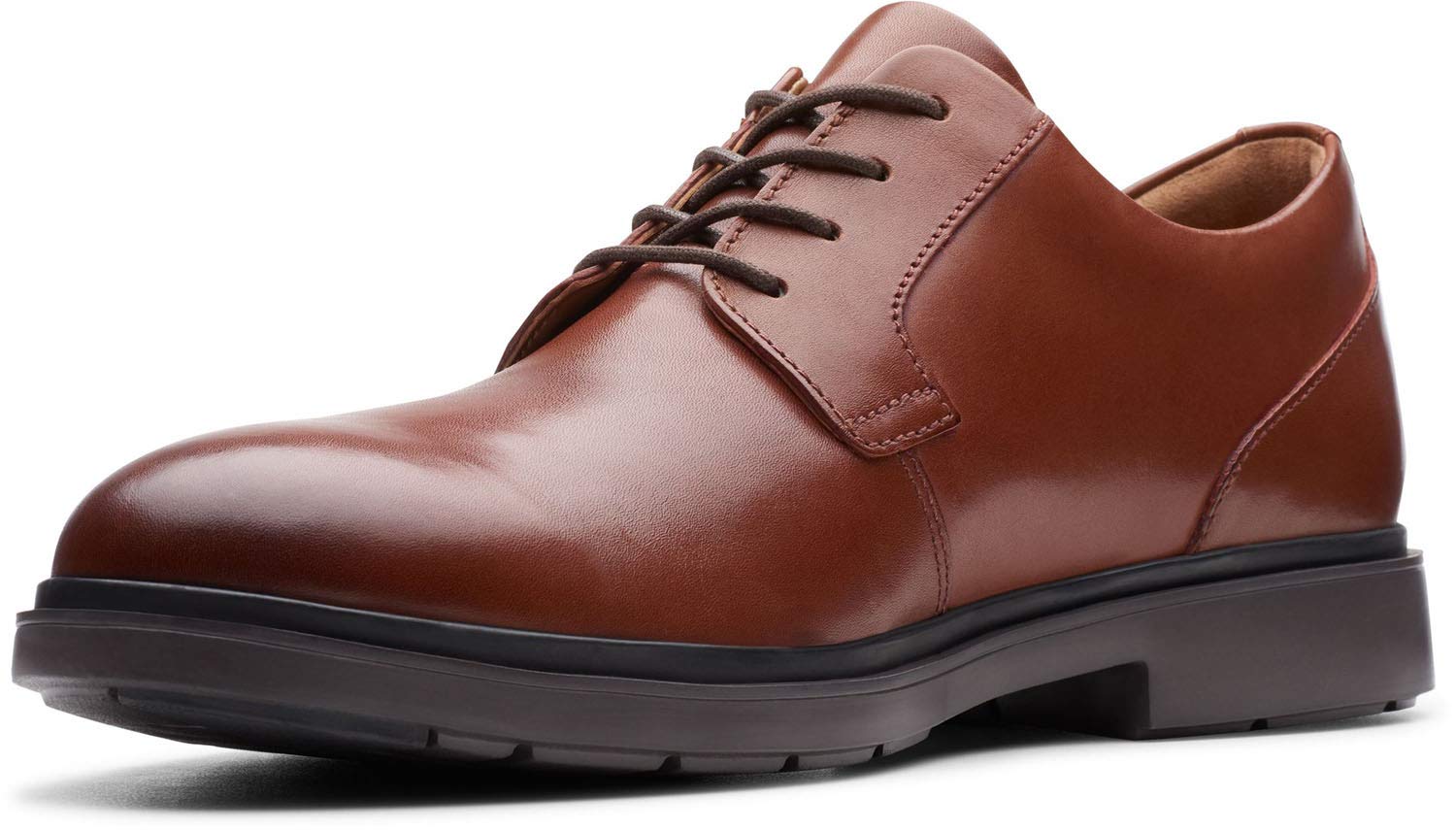 Clarks Men's Un Tailor Tie - Classic Formal Dress Shoes for Business & Wedding - Comfortable Leather Oxfords for Office, Parties & Special Occasions