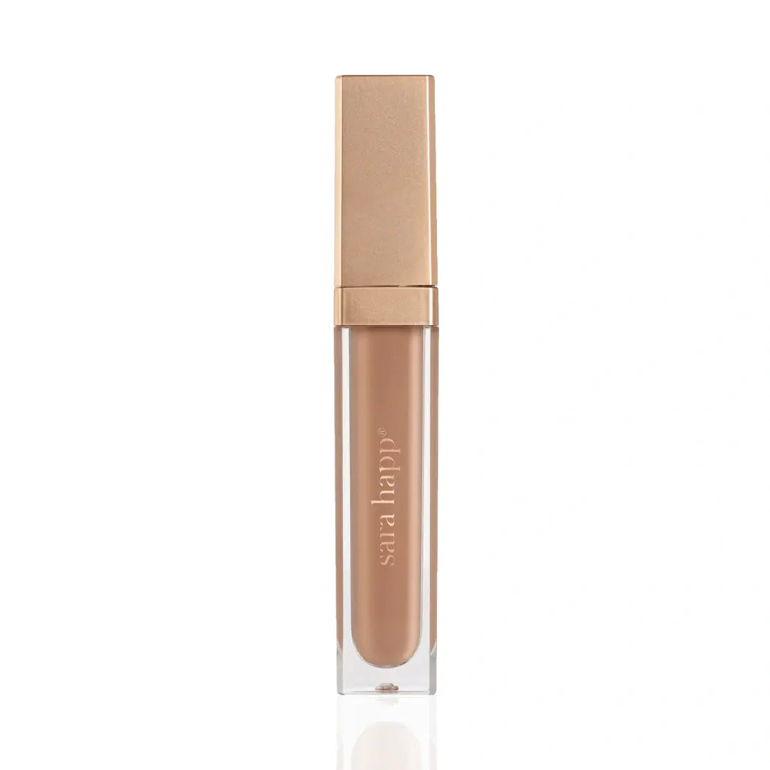Sara Happ The Lip Gloss in Nude - Hydrating & Shiny Lip Gloss for Everyday Wear, Date Night & Special Occasions