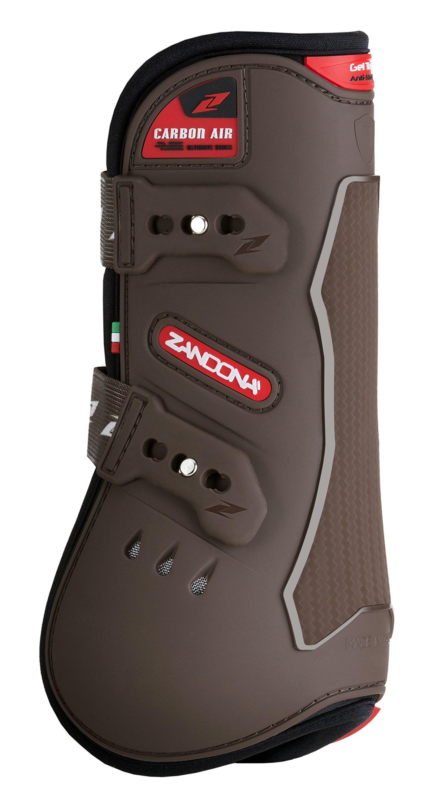 Zandonà E2110 Carbon Air Tendon Protection Horse Gaiter - Breathable & Lightweight Support for Equine Tendons | Perfect for Training, Racing & Injury Prevention
