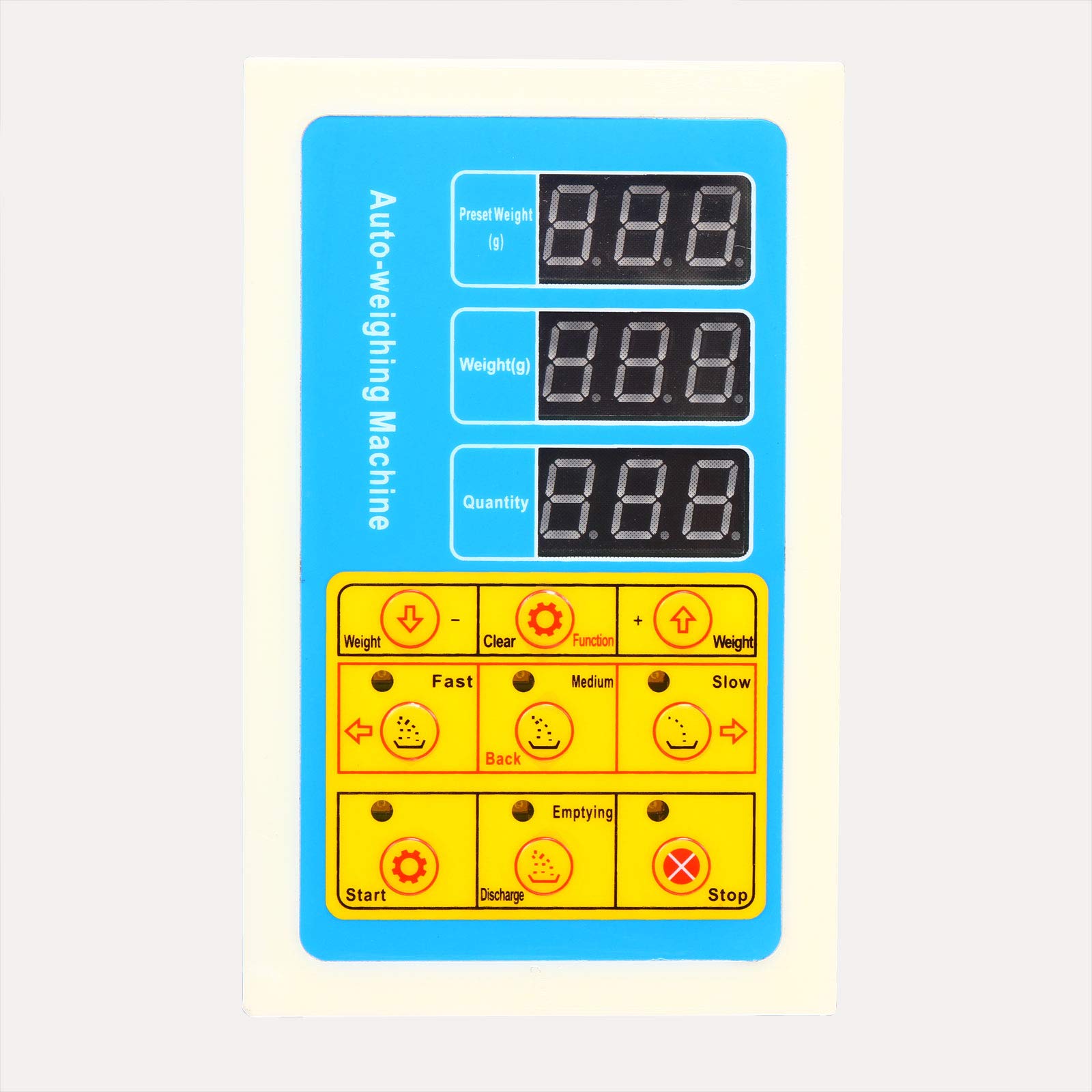 Automatic Intelligent Particle Weighing & Filling Machine 10-500g - Multifunctional Electric Packaging Equipment for Powder, Granules, Spices | Perfect for Food Industry, Pharmacy & Home Use