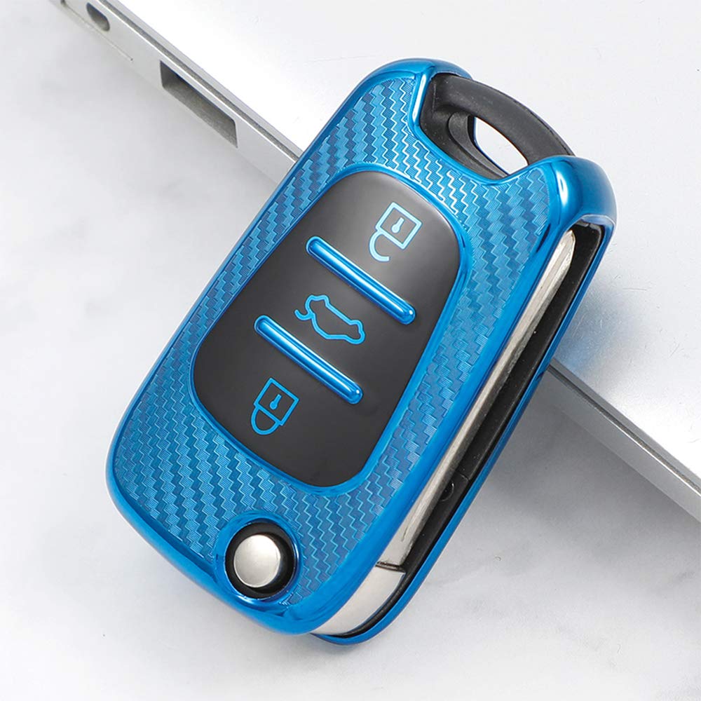 Smart Key Fob Protector Case for Hyundai - Waterproof & Shockproof Keyless Entry Remote Cover | Perfect for Tucson, Santa Fe, Elantra, Sonata | Protect Your Car Key from Damage & Loss