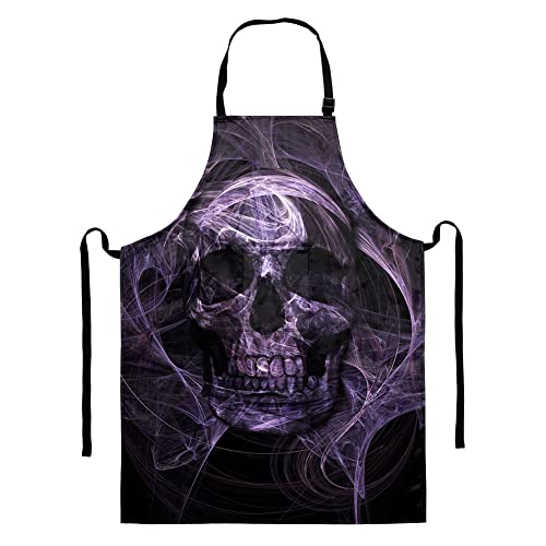 Funny Kitchen Aprons for Cooking & BBQ - Waterproof Adjustable Chef Apron with 2 Pockets - Great Gift for Women & Men - Perfect for Grilling, Baking, and Home Cooking