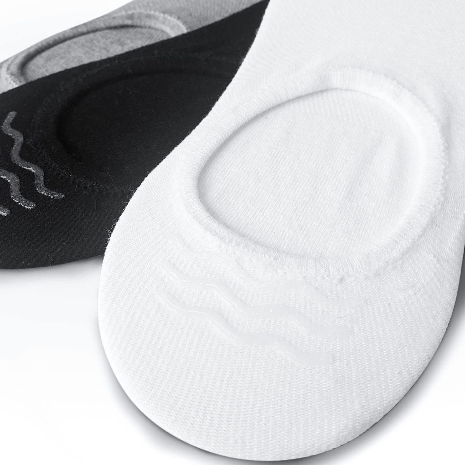 AKOENY Women's No Show Socks 6-Pack - Low Cut Invisible Ankle Socks for Flats, Sneakers & Loafers - Comfortable Liner Socks for Everyday Wear, Workouts & Casual Outfits
