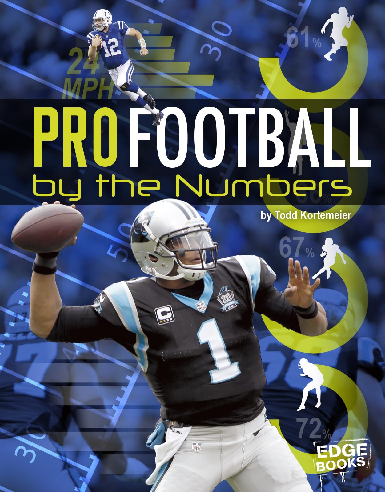 Pro Football by the Numbers - NFL Statistics Book | Sports Analytics Guide for Football Fans, Coaches & Fantasy Players | Perfect for Game Analysis & Strategy Planning