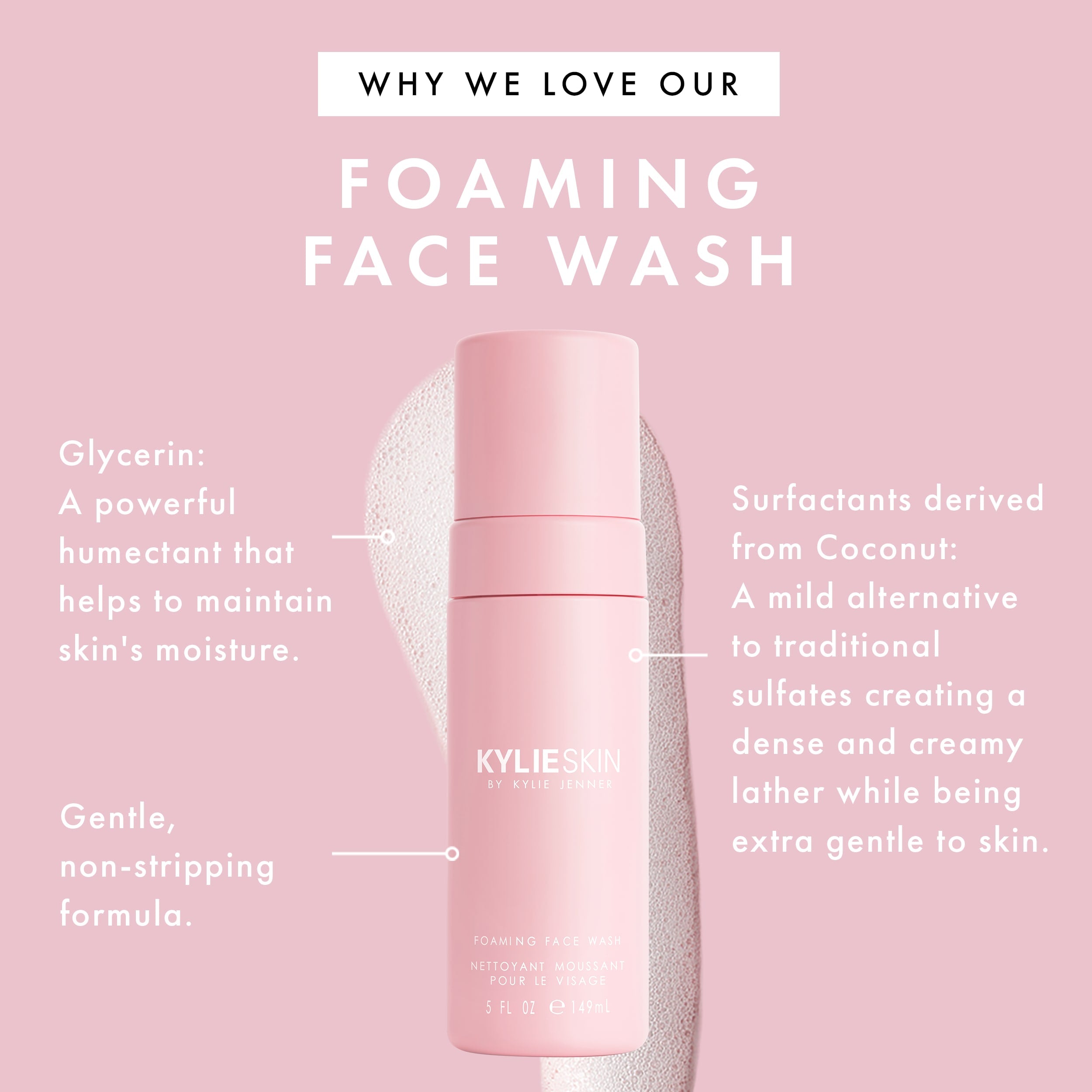 Gentle Foaming Face Wash for Acne-Prone Skin - Deep Cleansing & Oil Control - Perfect for Daily Skincare Routine & Sensitive Skin Care