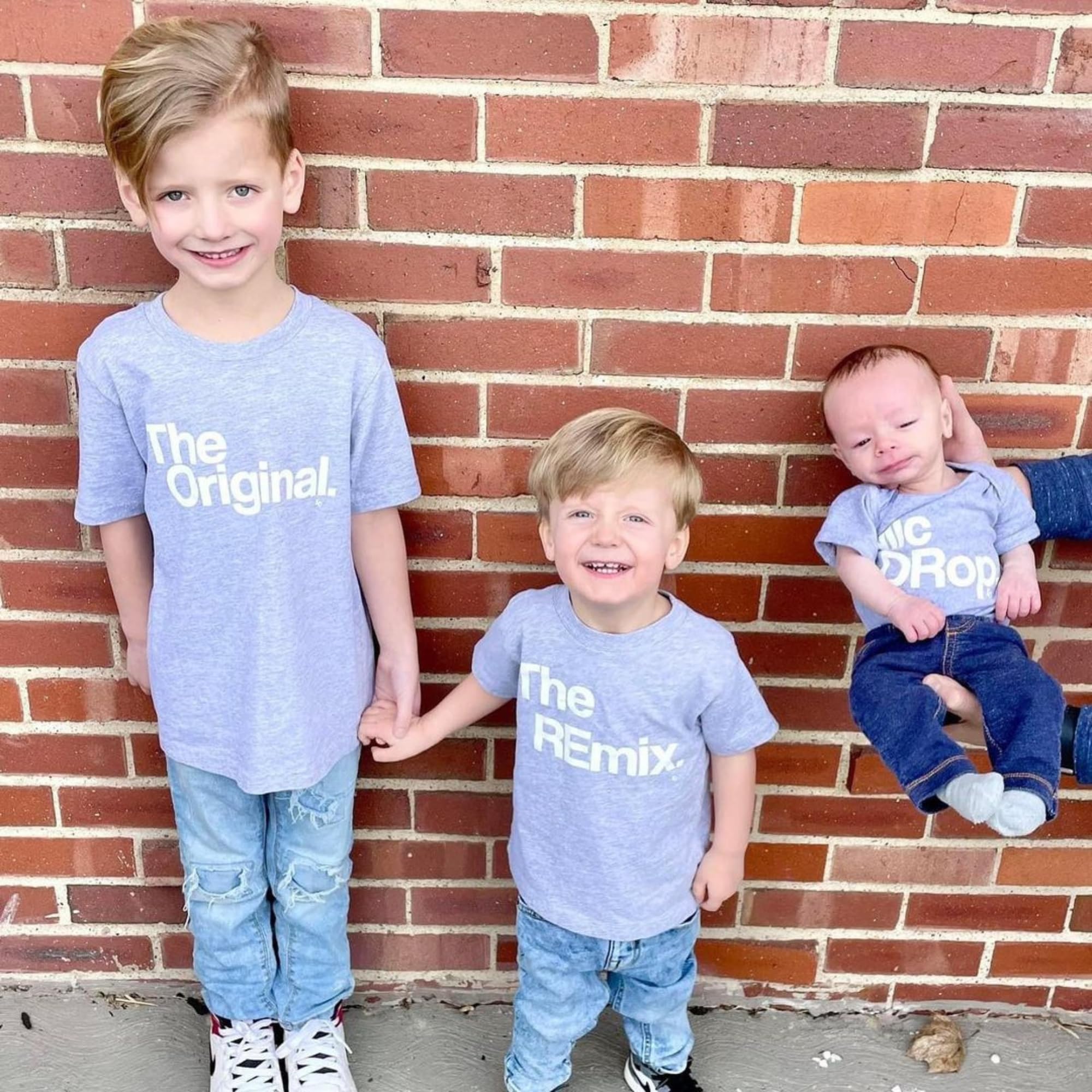 Pregnancy Announcement Shirts for Siblings - Big Brother & Big Sister Reveal T-Shirt Set (5-Pack) - Perfect for Baby & Toddler Gender Reveal Parties and Family Photo Shoots