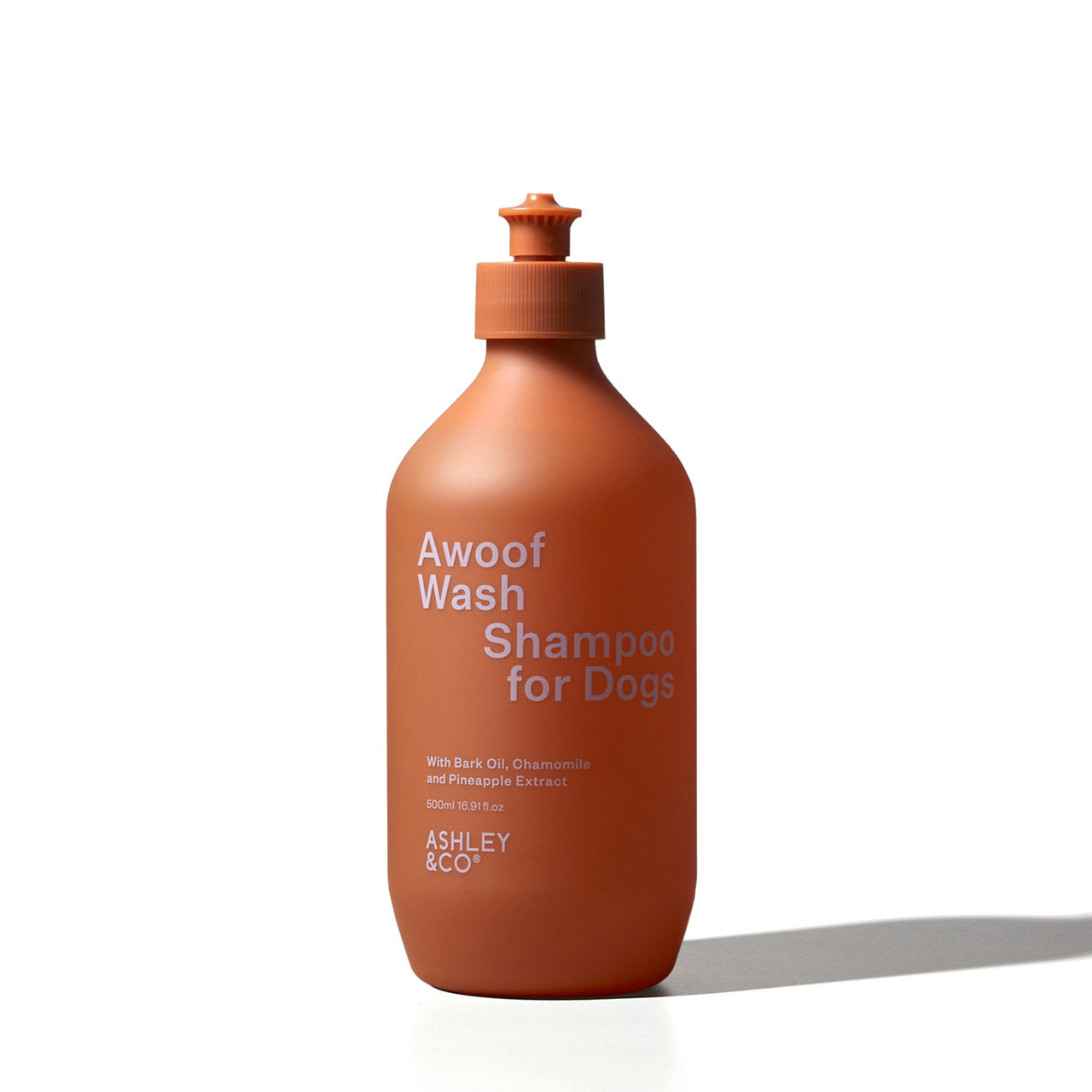 Awoof Natural Dog Shampoo for Sensitive Skin - 500ml Gentle Cleansing & Moisturizing Pet Shampoo - Perfect for Bathing, Grooming & Allergy Relief at Home