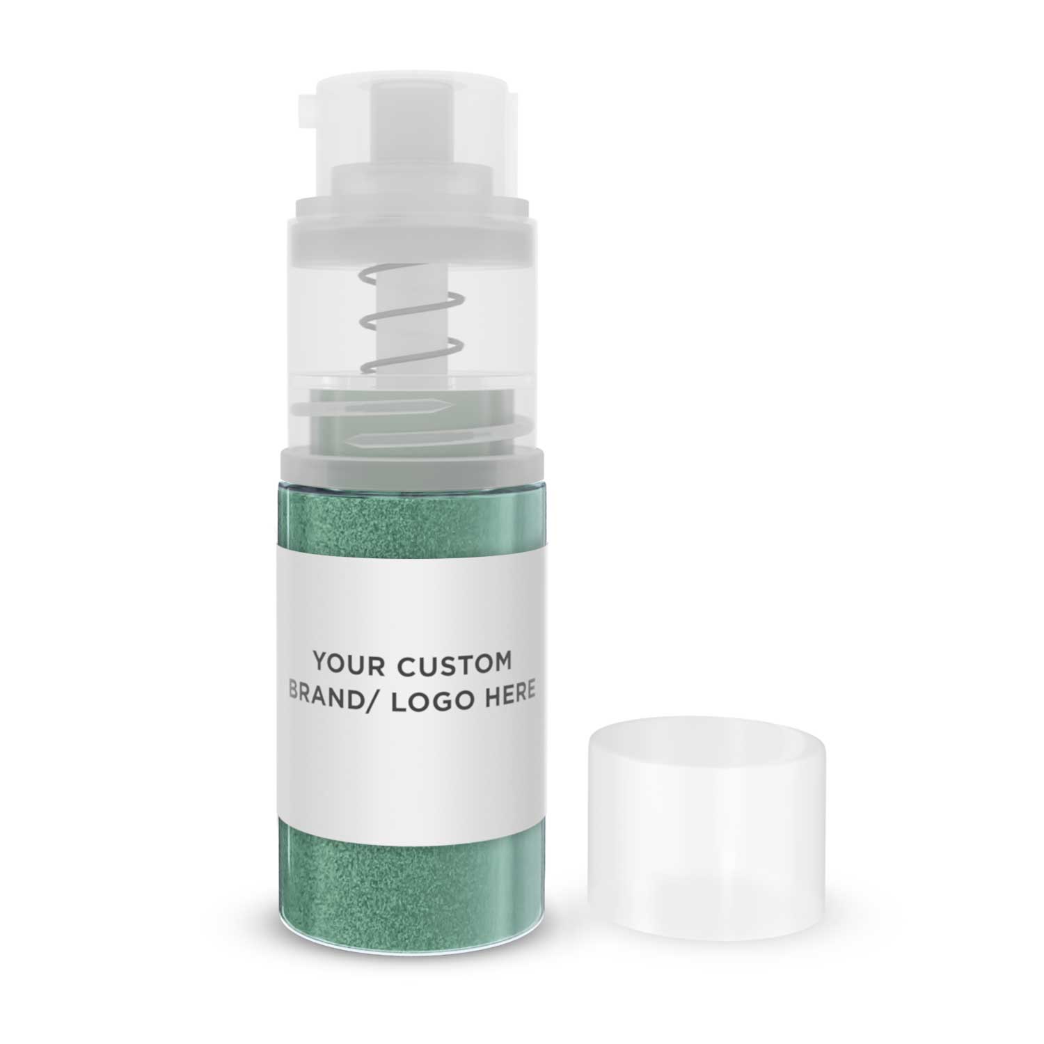 Emerald Green Tinker Dust® Glitter for Crafts - 4g Spray Pump Bottle with Private Label - Perfect for DIY Projects, Nail Art, and Party Decorations