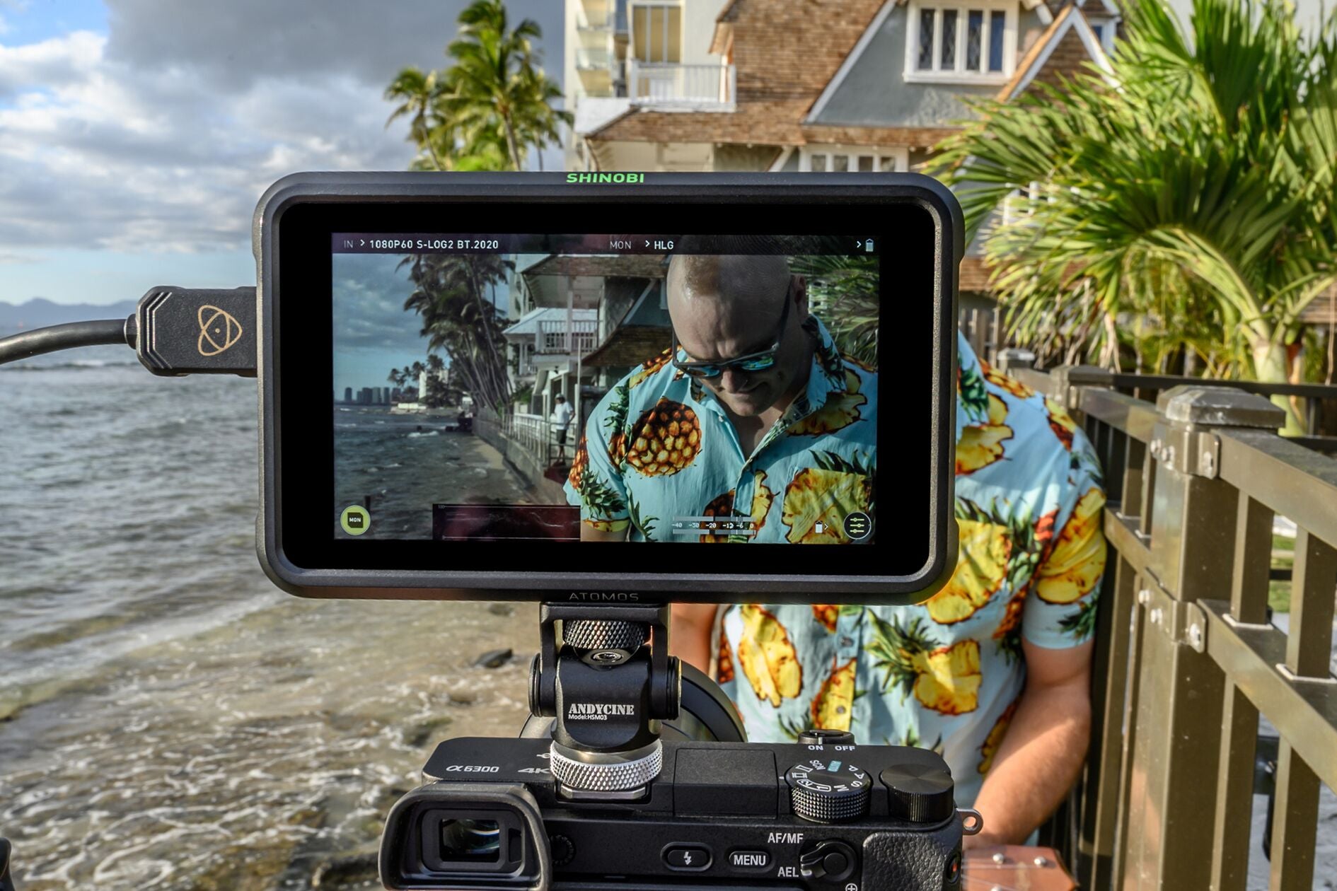 Atomos Shinobi 5.2 Inch 4K HDMI On-Camera Field Monitor - Perfect for Filmmaking, Vlogging & Live Streaming