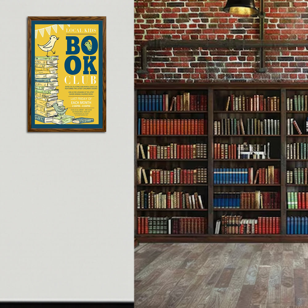 Premium Wooden Snap Frames for Posters 8.5x11 Inches - 2 Wide Matboard Included - Perfect for Home Decor, Office Displays & Art Exhibitions