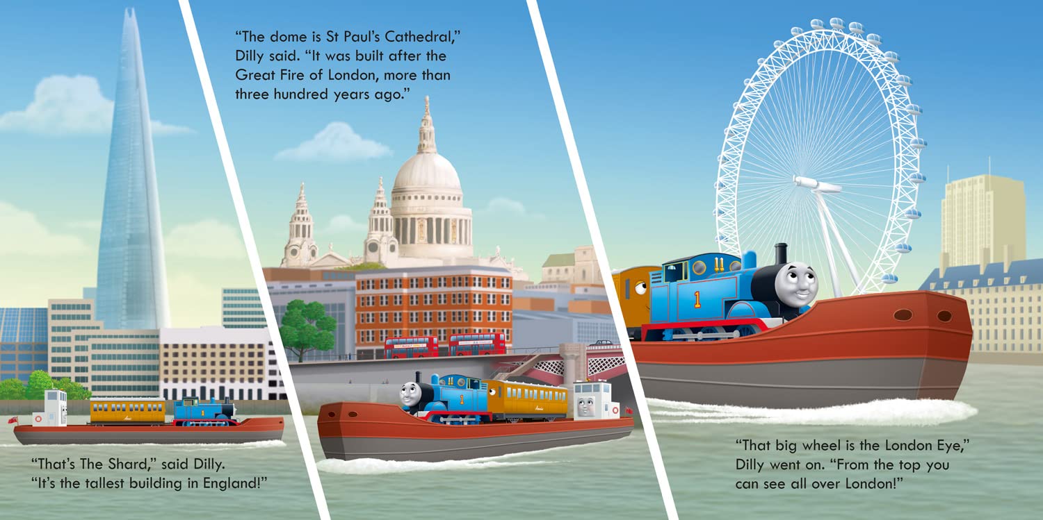 Thomas & Friends: A Visit to London - Illustrated Adventure Picture Book for Kids | Perfect Gift for Thomas the Tank Engine Fans | Bedtime Story & Early Learning Reading