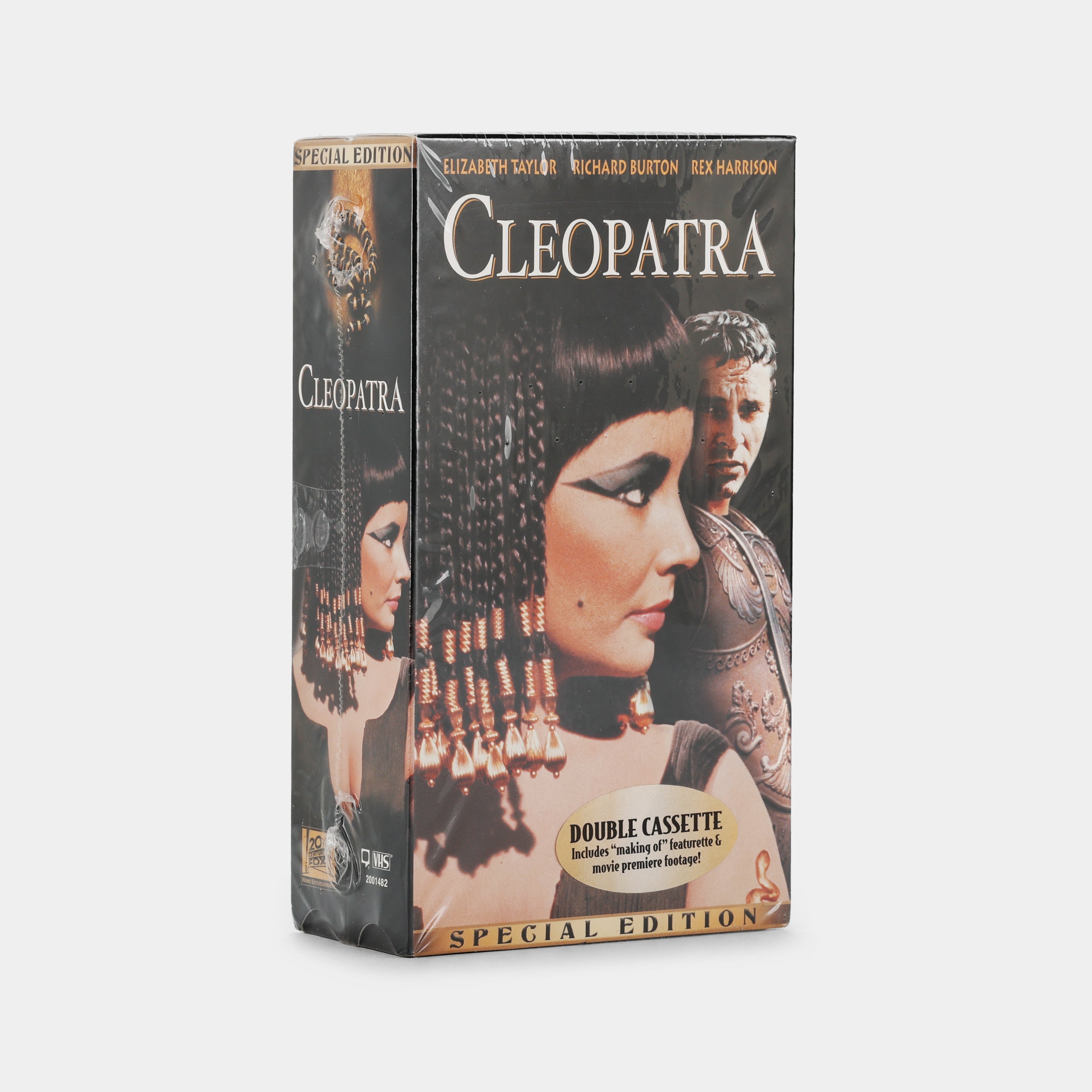 Cleopatra (Sealed) VHS Tape - Classic Movie Collectible for Vintage Film Enthusiasts | Perfect for Home Theater & Retro Movie Nights