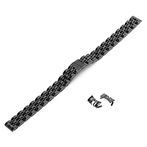 Premium Replacement Watch Band - Durable & Adjustable Watch Accessory for Apple Watch/Samsung Galaxy (Black) | Ideal for Watch Repair Professionals & DIY Enthusiasts at Home or Workshop