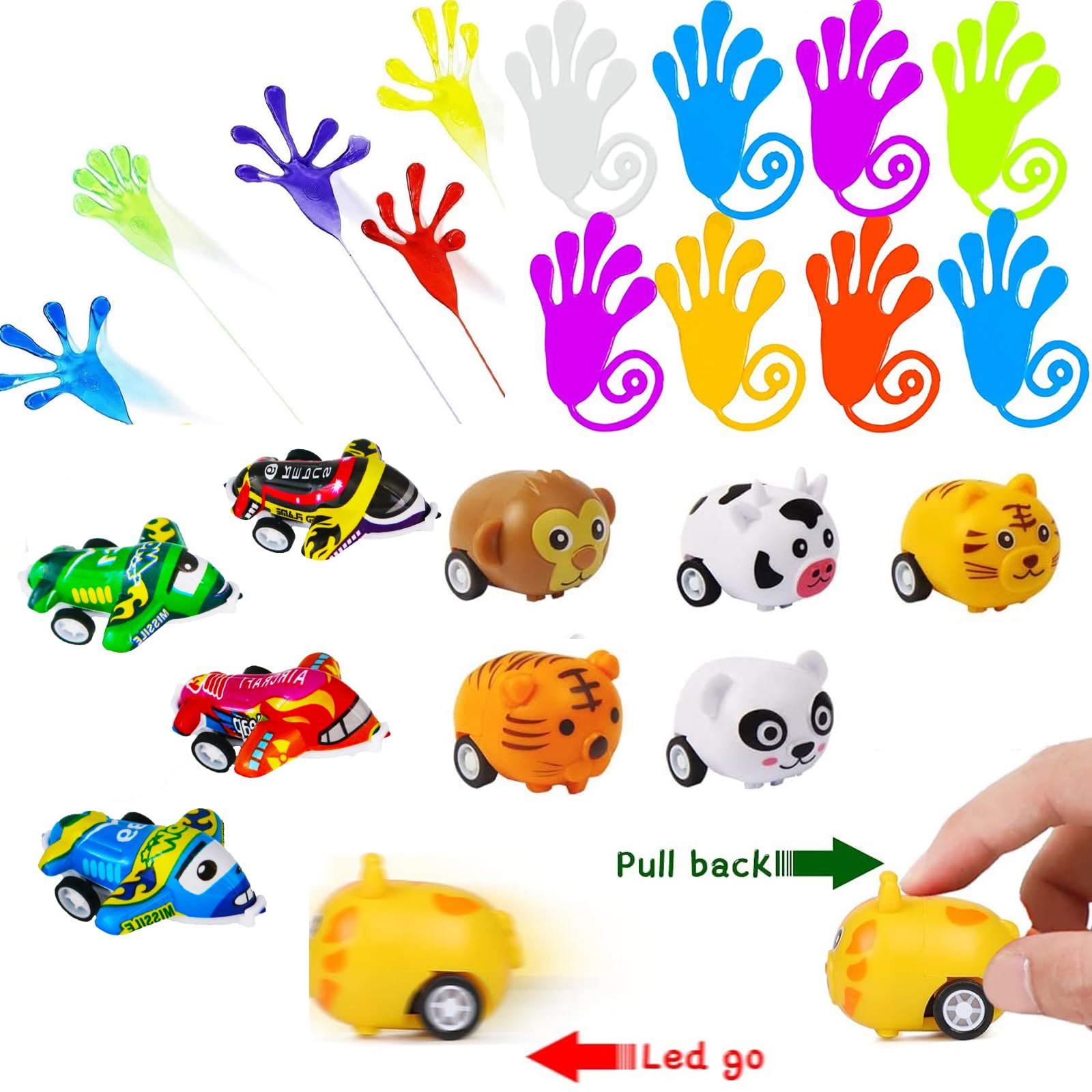118 Pcs Kids Party Favors - Bulk Pop Fidget Toys, Treasure Box Toys & Classroom Prizes for Boys & Girls Ages 4-12 | Pinata Fillers, Goodie Bag Stuffers, Carnival Prizes | Perfect for Birthday Parties, School Rewards & Treasure Hunts