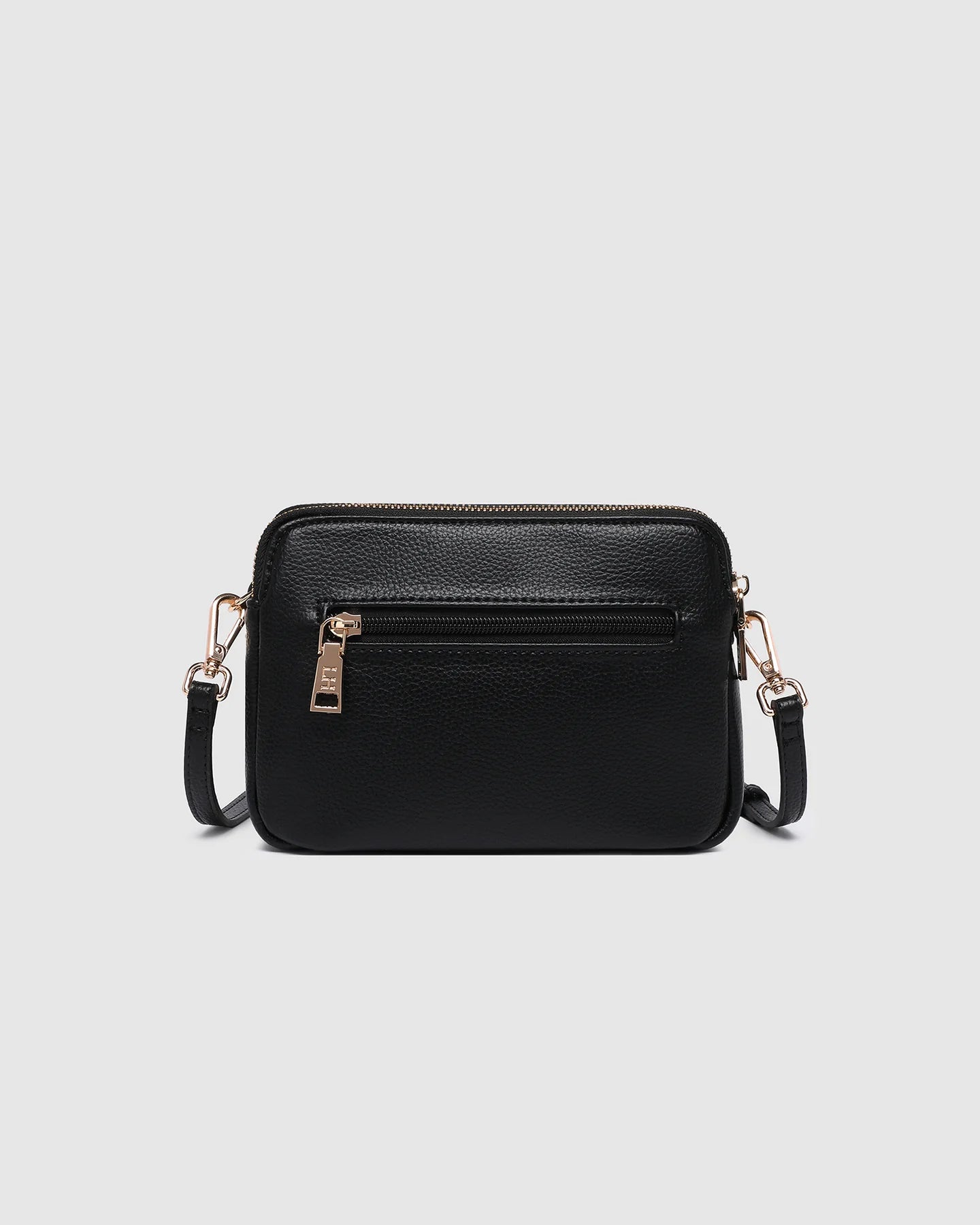 Louenhide Elle Crossbody Bag for Women - Stylish & Durable Black Leather Purse - Perfect for Work, Travel & Everyday Use