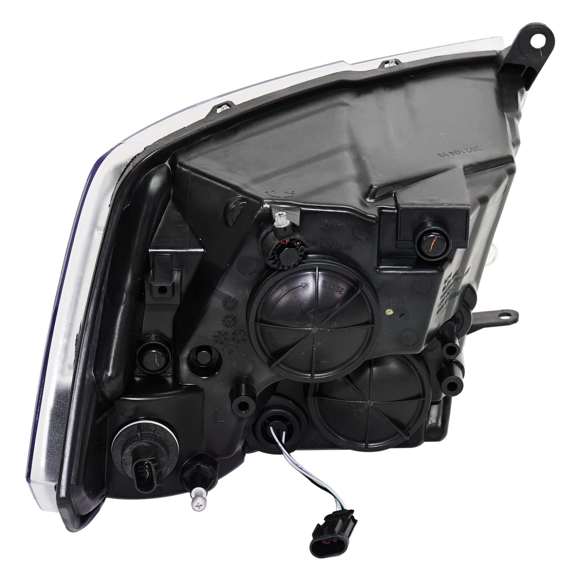 **Garage-Pro Driver & Passenger Side Headlight Replacement for Ram 1500 2013-2018 | Fits 2500 Halogen Models with Quad Lights | CAPA Certified | No DRL | Replaces #68096438AJ | Perfect for Night Driving & Off-Road Adventures**