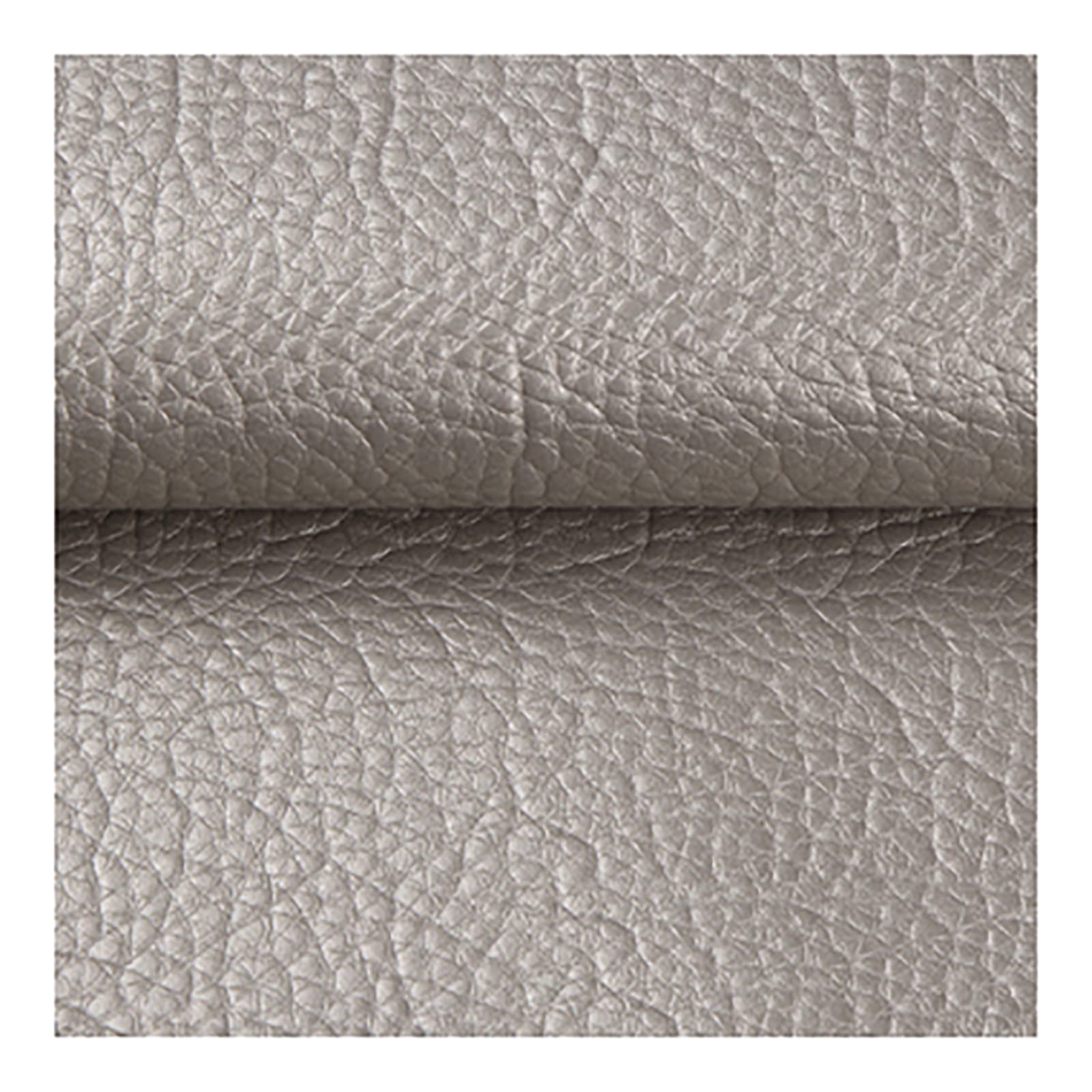 XIAOCHEN PU Faux Leather Repair Patch - Self Adhesive Leather Repair Tape, Waterproof & Scratch Resistant for Furniture, Couches, Car Seats, Handbags (1.38 x 1m, Ash-Gold) | Quick Fix for Damaged Sofas, Chairs & Accessories