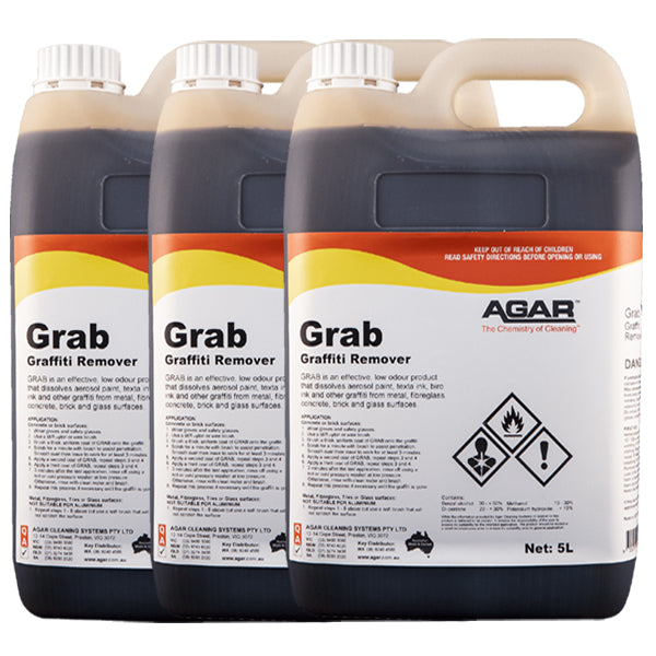 Agar Grab Graffiti Remover - Fast-Acting Spray for Walls, Brick & Concrete | Perfect for Urban Cleanup & Property Maintenance