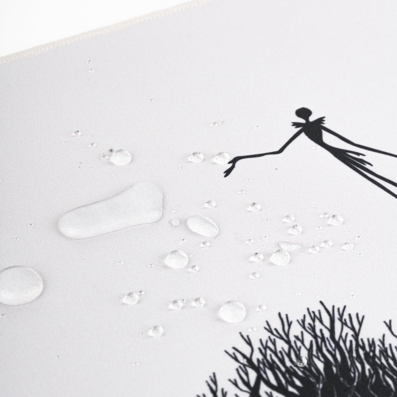 XXL Disney Nightmare Before Christmas Mouse Pad - 80x35cm Large Desk Mat for Gaming & Office | Non-Slip Mousepad with Jack Skellington Design - Perfect for PC, Laptop, Computer Workstations & Home Office Decor