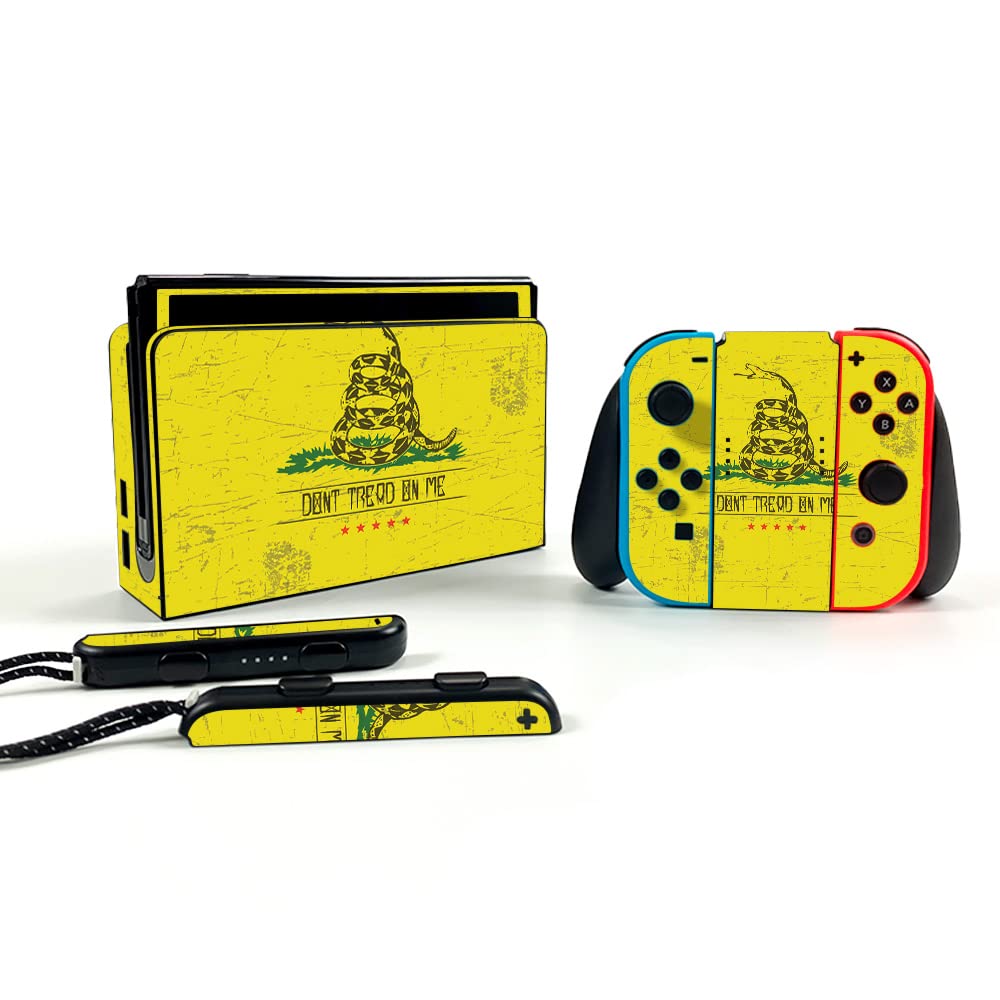 Premium Nintendo Switch OLED Skin Wrap - Durable Vinyl Decal Cover | Protective & Customizable Design | Easy to Apply & Remove | Made in USA | Perfect for Gaming Protection & Personalization